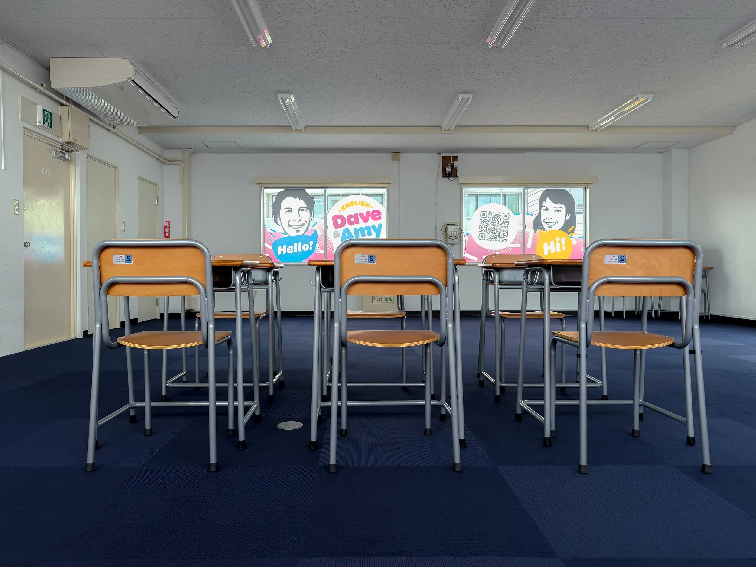 Inside the classroom