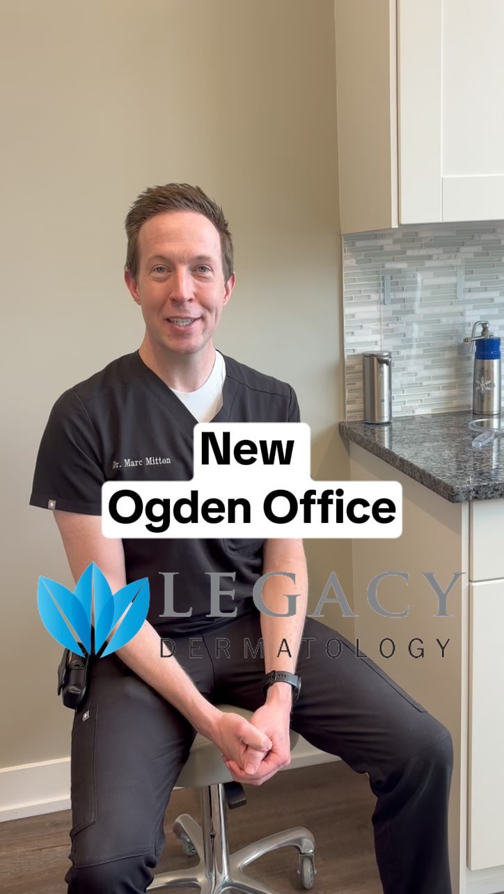 If you didn’t already know we are in downtown Ogden! So if you’re in the Ogden area, make your appointment now!! Give us a call or click the link in our bio to schedule an appointment!😁
#skincare #ogden #utah #dermatologist