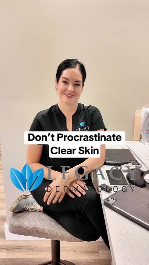Don’t procrastinate your skin care if you have a big event coming up! We work a lot of miracles, but the more time you give your skin to respond to different treatments the better results you will have!
#skincare #dermatology