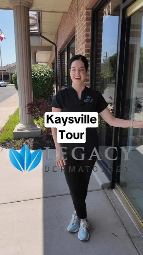 Downtown Kaysville Utah๐
Skin checks, skin biopsies, acne treatment, and much more! If you’re in the Kaysville area, let us help you with all your skin care needs!
#skincare #dermatologist