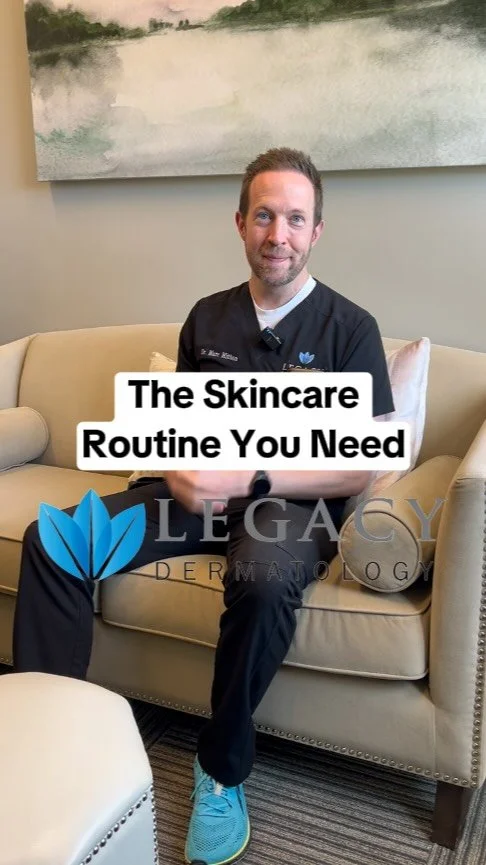 Skincare doesn’t have to be complicated.
Our dermatologist breaks it down to the essentials:
✔️ Daily sunscreen
✔️ Gentle cleanser
✔️ Moisturizer
➕ Bonus: add a retinoid for extra results
Simple steps. Healthy skin.
#skincare
