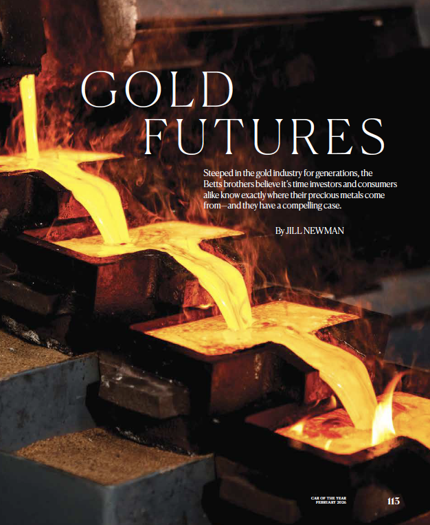 ROBB REPORT, Gold Futures, February 2026