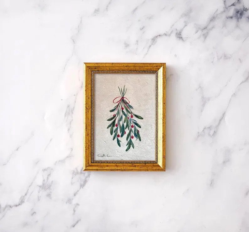MISTLETOE - Art Print