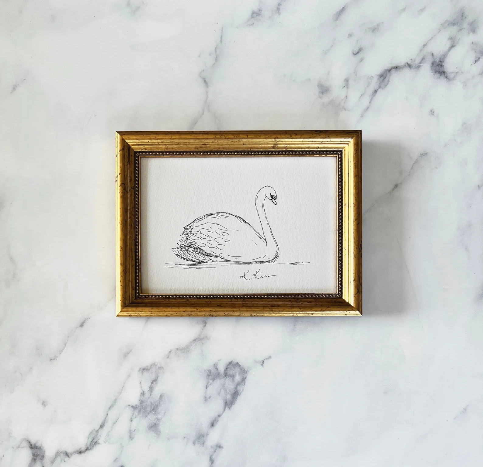 SWAN - Art Print