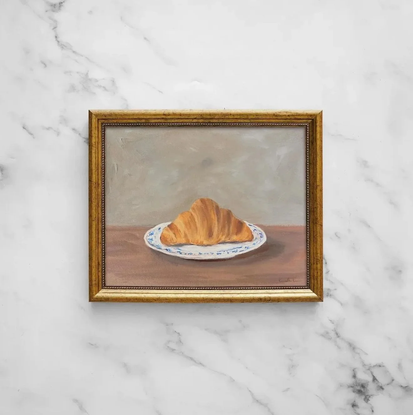 LE CROISSANT - Art Print