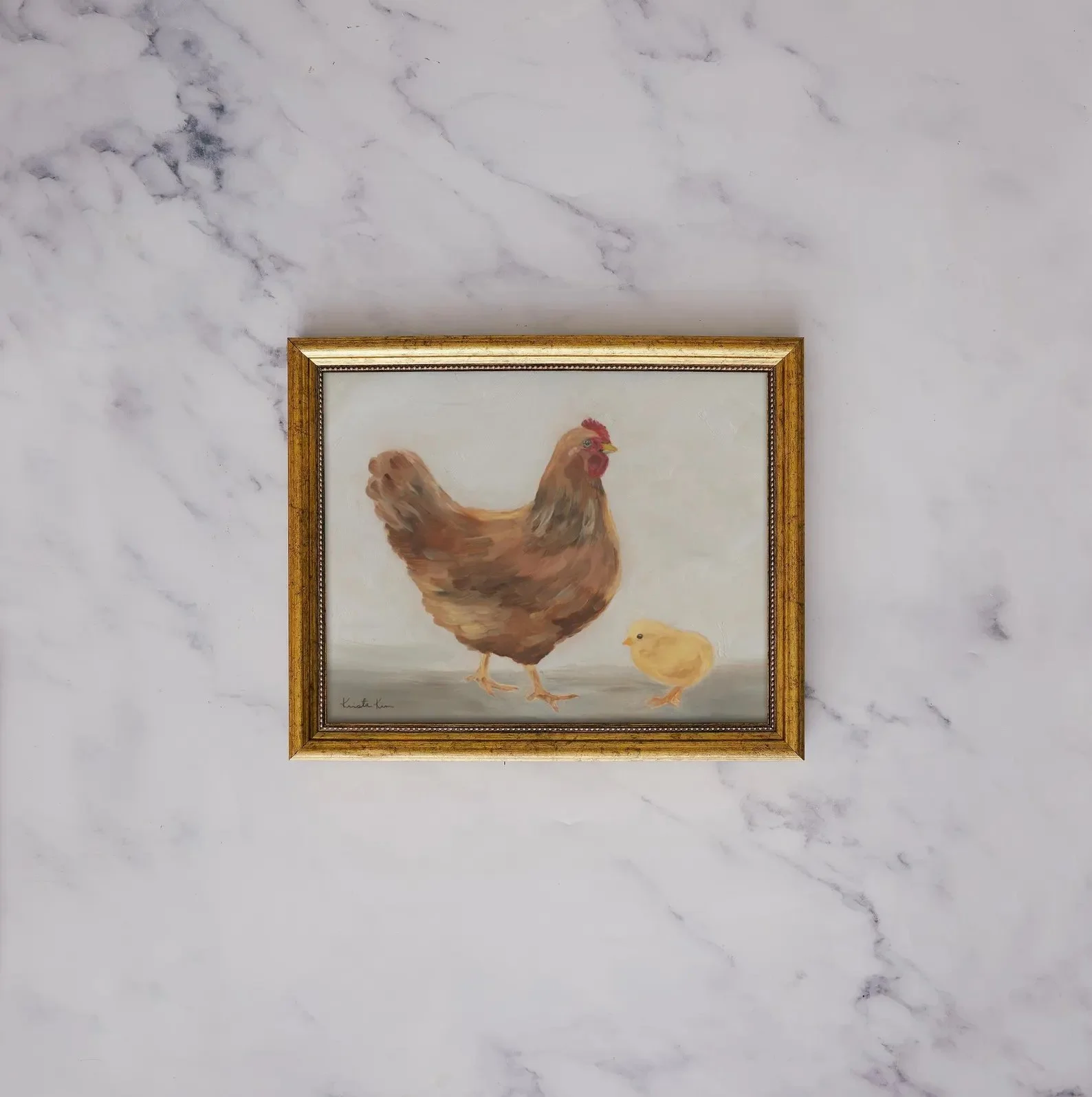 MAMA AND ME - Art Print