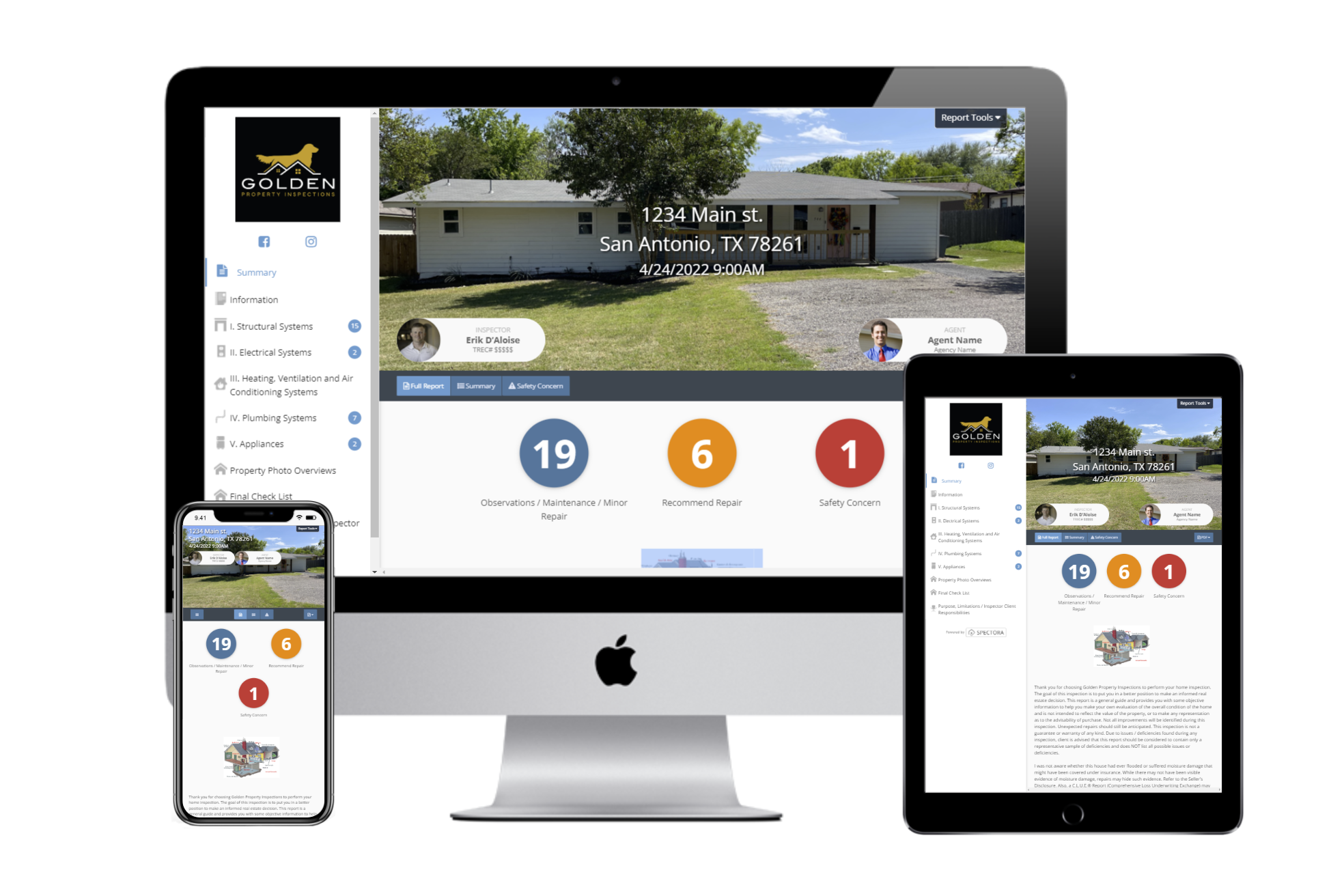 Home Inspection Reports | Golden Property Inspections