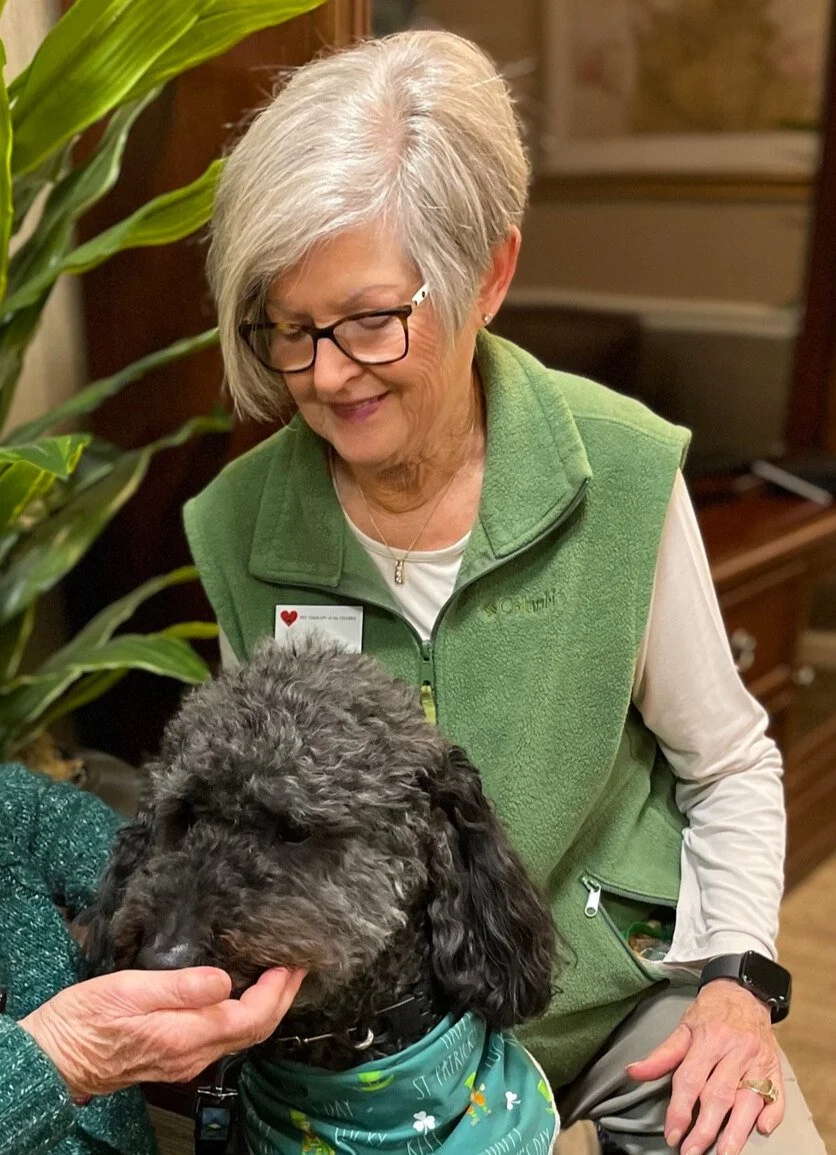 Ann and her dog