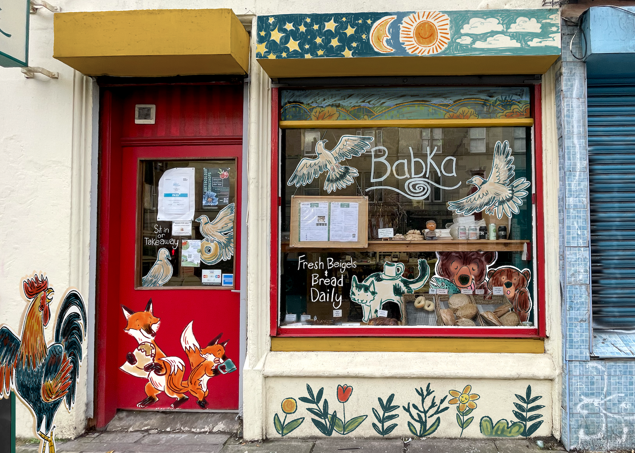 Babka Window Design (Brief for Illustration MA)