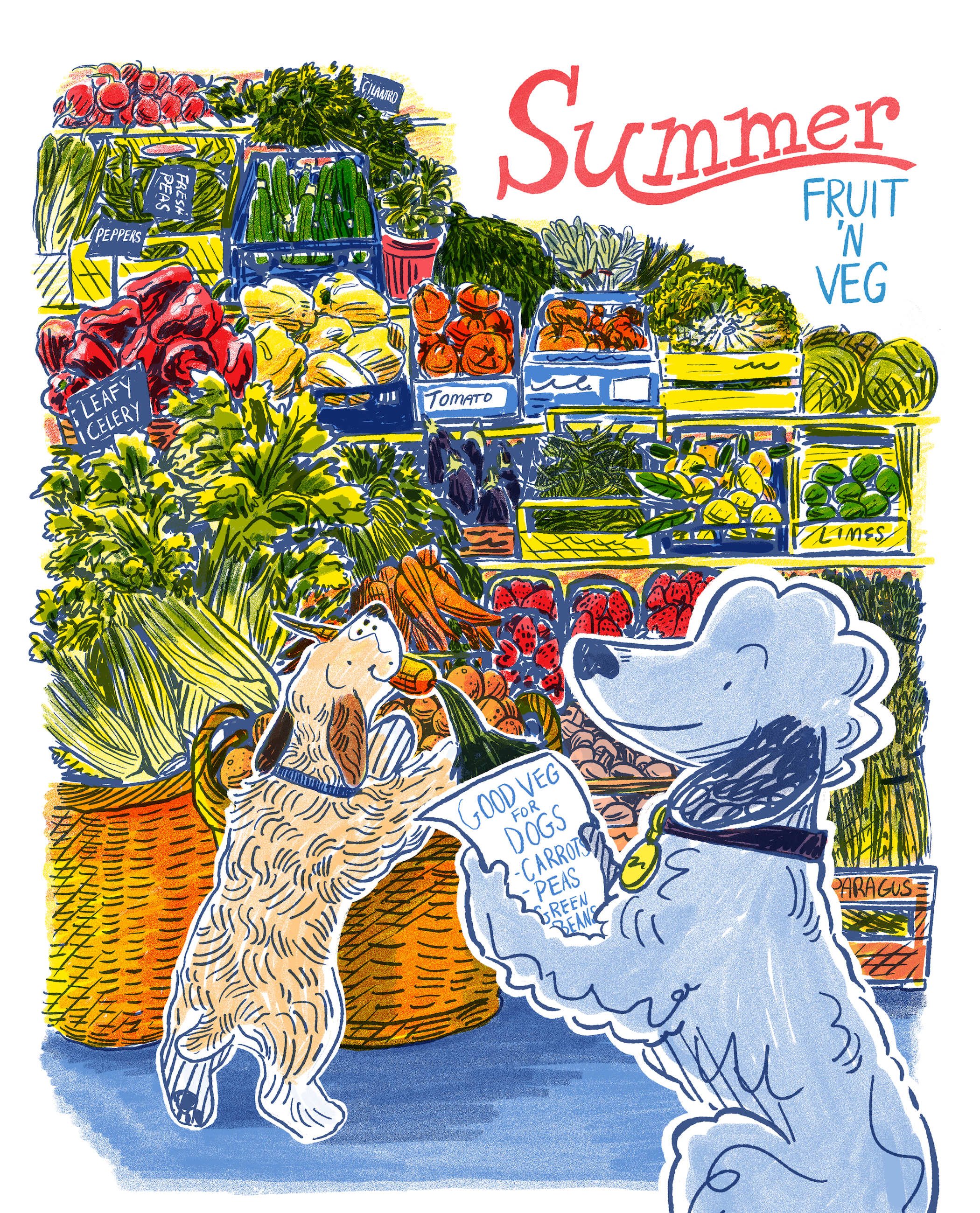 July | BearBear 2025 Riso Calendar