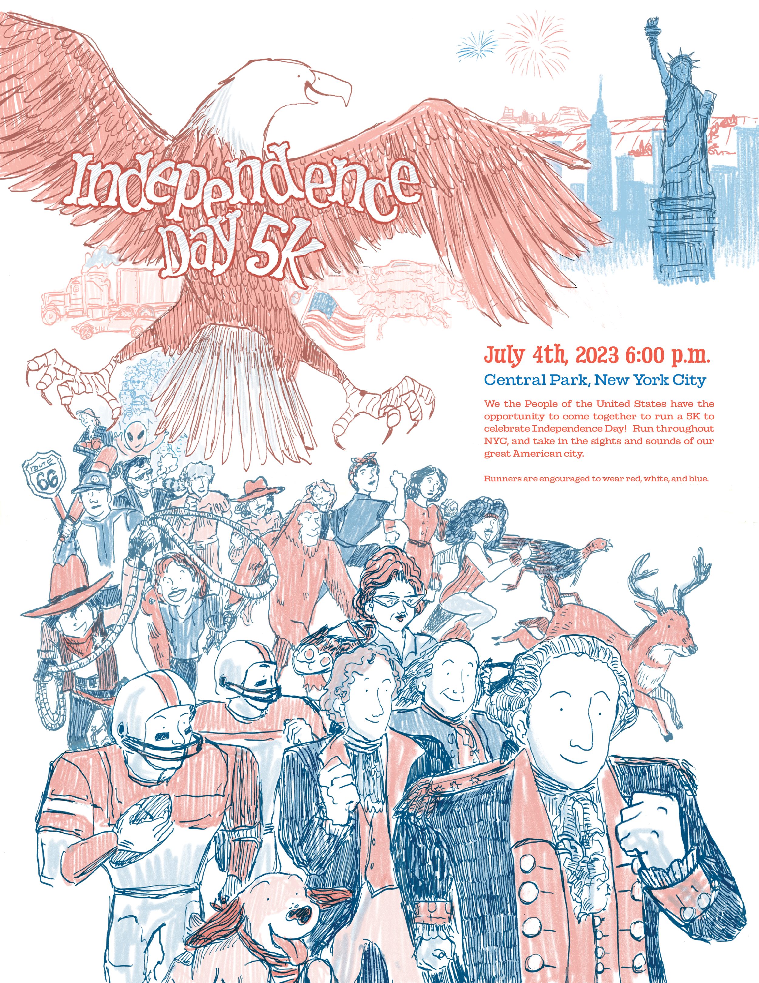 Independence Day 5K Branding Assignment