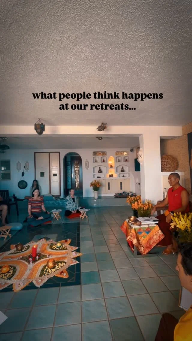 The difference of experiencing it…
Joining a spiritual retreat is a commitment and lots of effort to take time off, travel, and spend your money and attention for your own personal and spiritual growth. That's what truly matters.
However, at