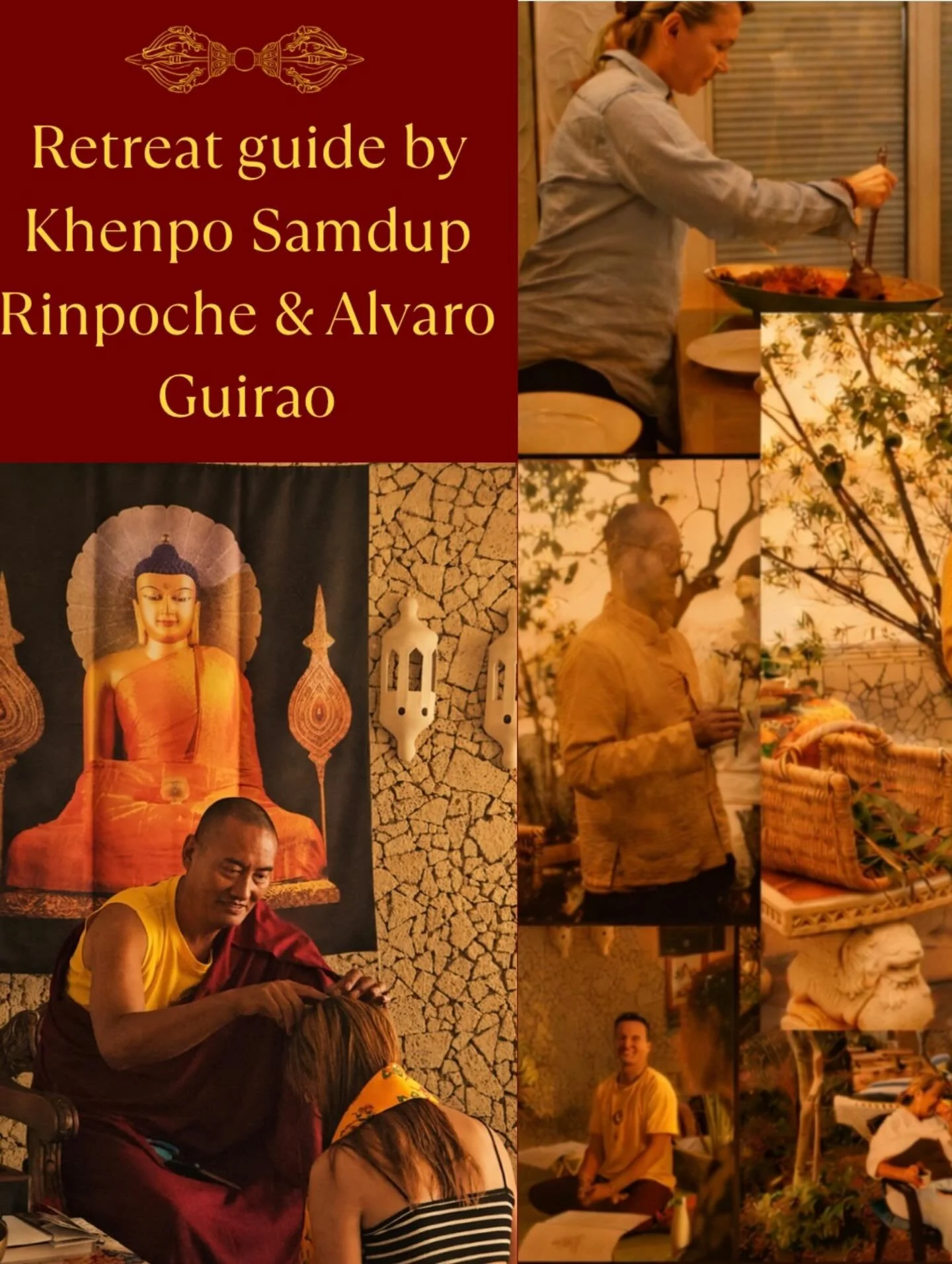 Some teachers don&rsquo;t just speak&hellip;
they create a space where understanding happens naturally.

During the retreat, Khenpo Samdup Rinpoche guided participants with a rare sense of clarity and calm.
His presence felt steady, grounded &mdash; 