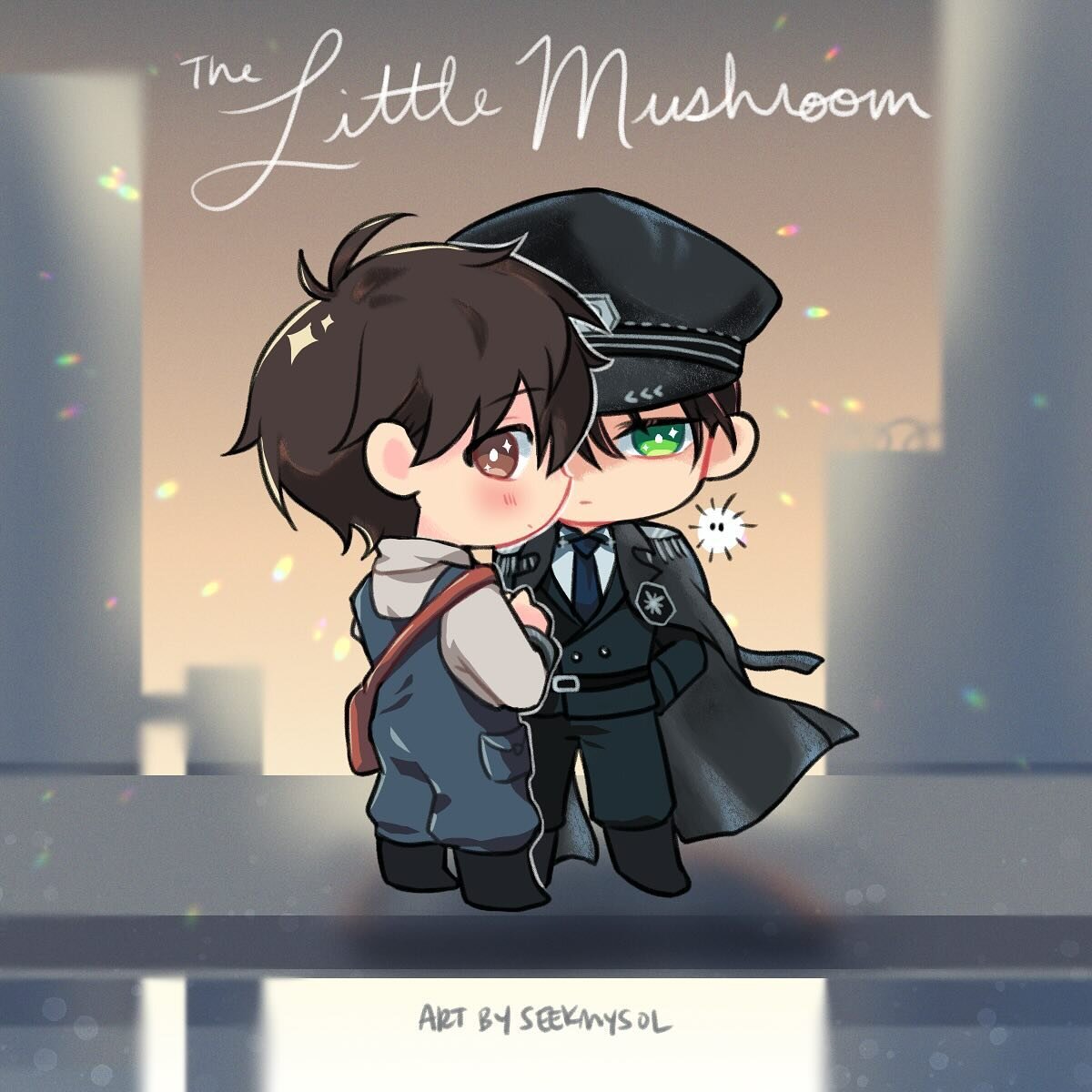 The Little Mushroom&hellip; and the THIEF! What makes you think you can just take things cuz they are cute, huh?!
.
.
.
#littlemushroom #anzhe #lufeng #bl #danmei