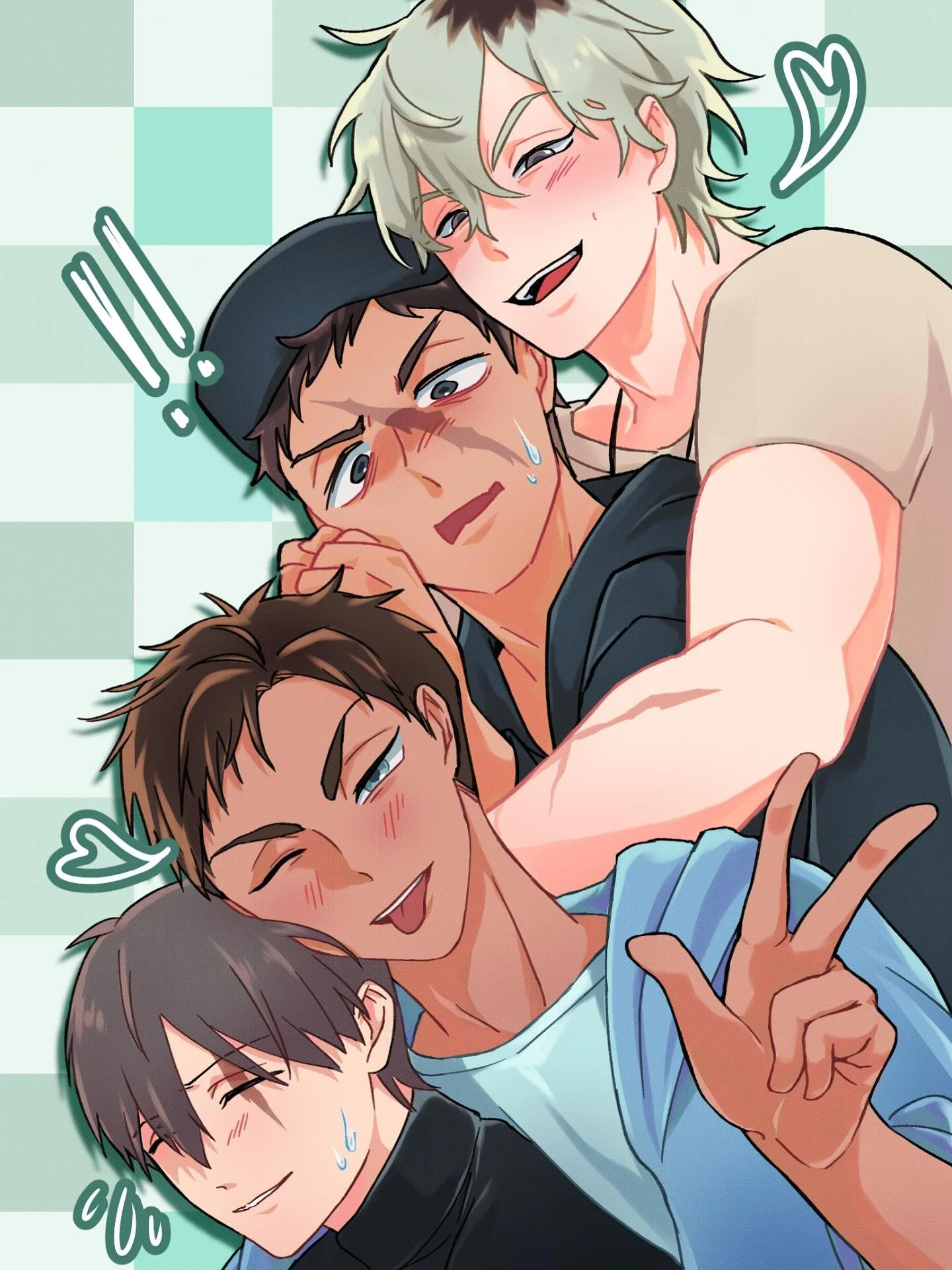 The men of alnst that I think about a lot (but not as often as Ivan lol). ❤️
.
.
#alnst #alienstage #alnstfanart