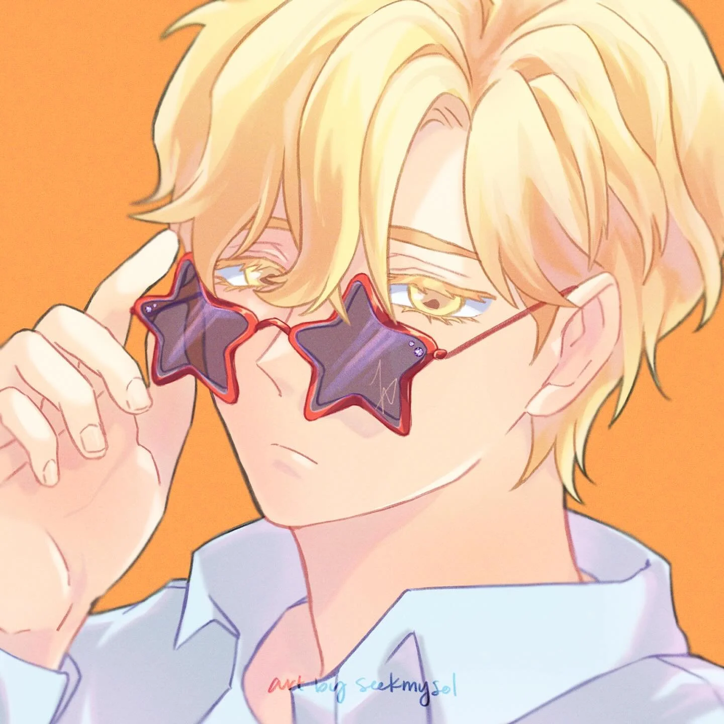 I swear Luka isn&rsquo;t that washed out irl 🤣 my photo taking skills just suck&hellip; all 6 designs have been revealed! 
.
.
#alnst #alnstluka #alnsthyuna #lukahyuna