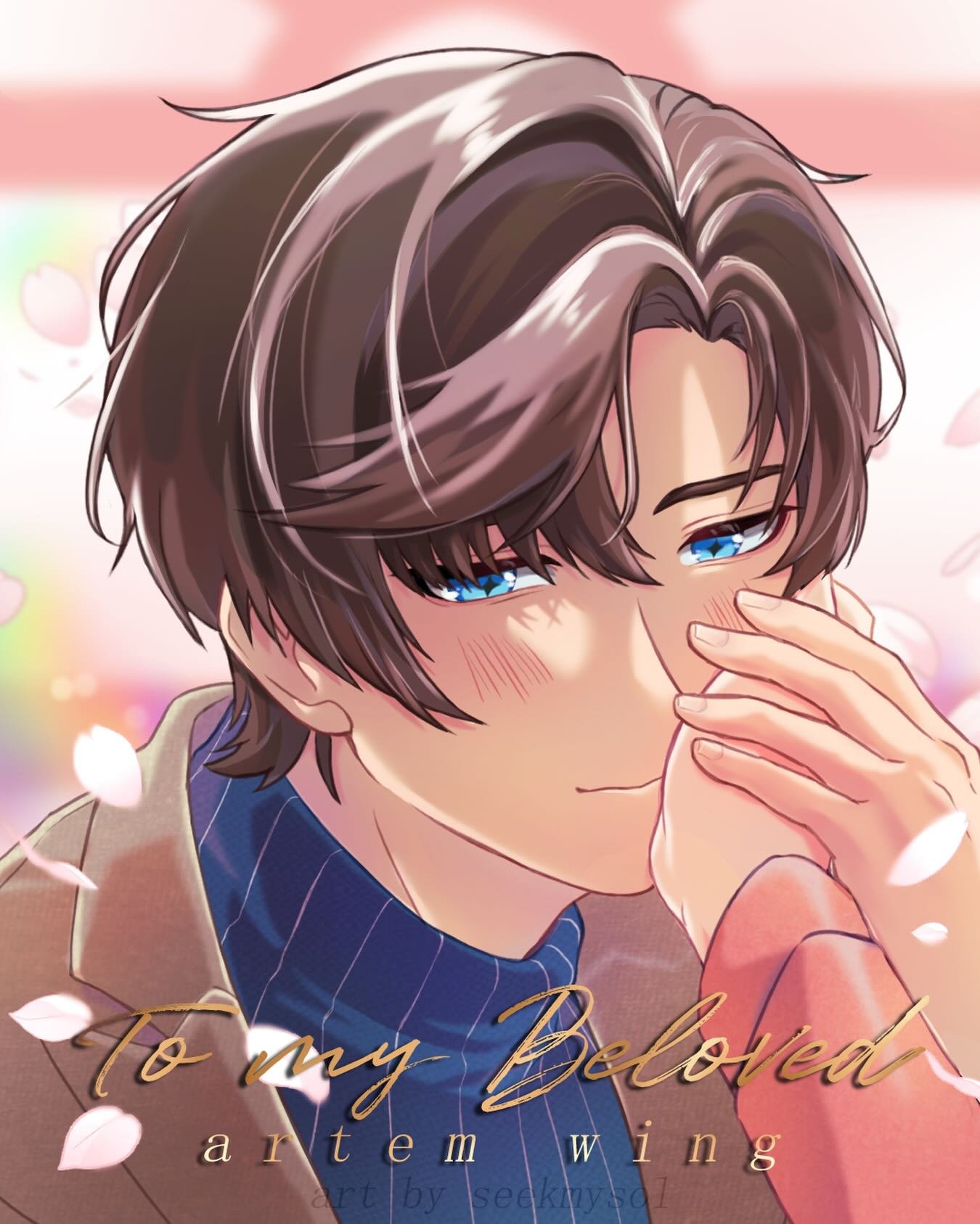 Happy birthday, Artem Wing. My beloved weggef&auml;hrte 💕✨
.
.
.
I drew this for the Tears of NYC Themis cup sleeve event and decided to share the pic for his bday too 🥰
.
.
#tearsofthemis #artemwing #zuoran