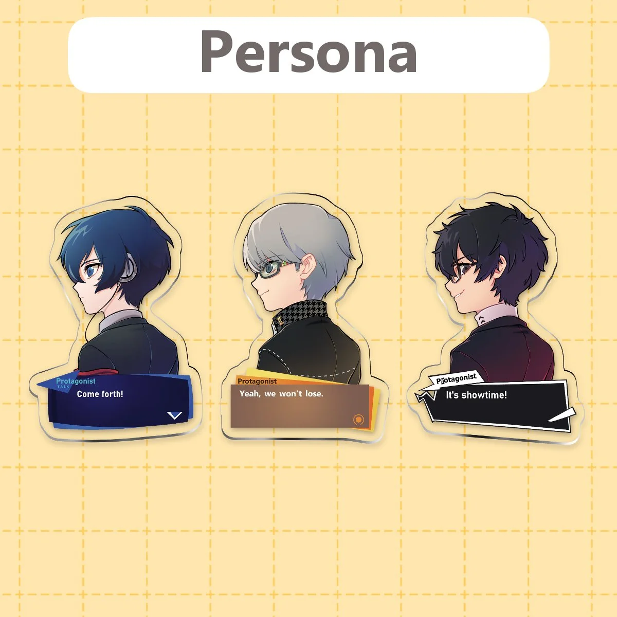Persona Keychains