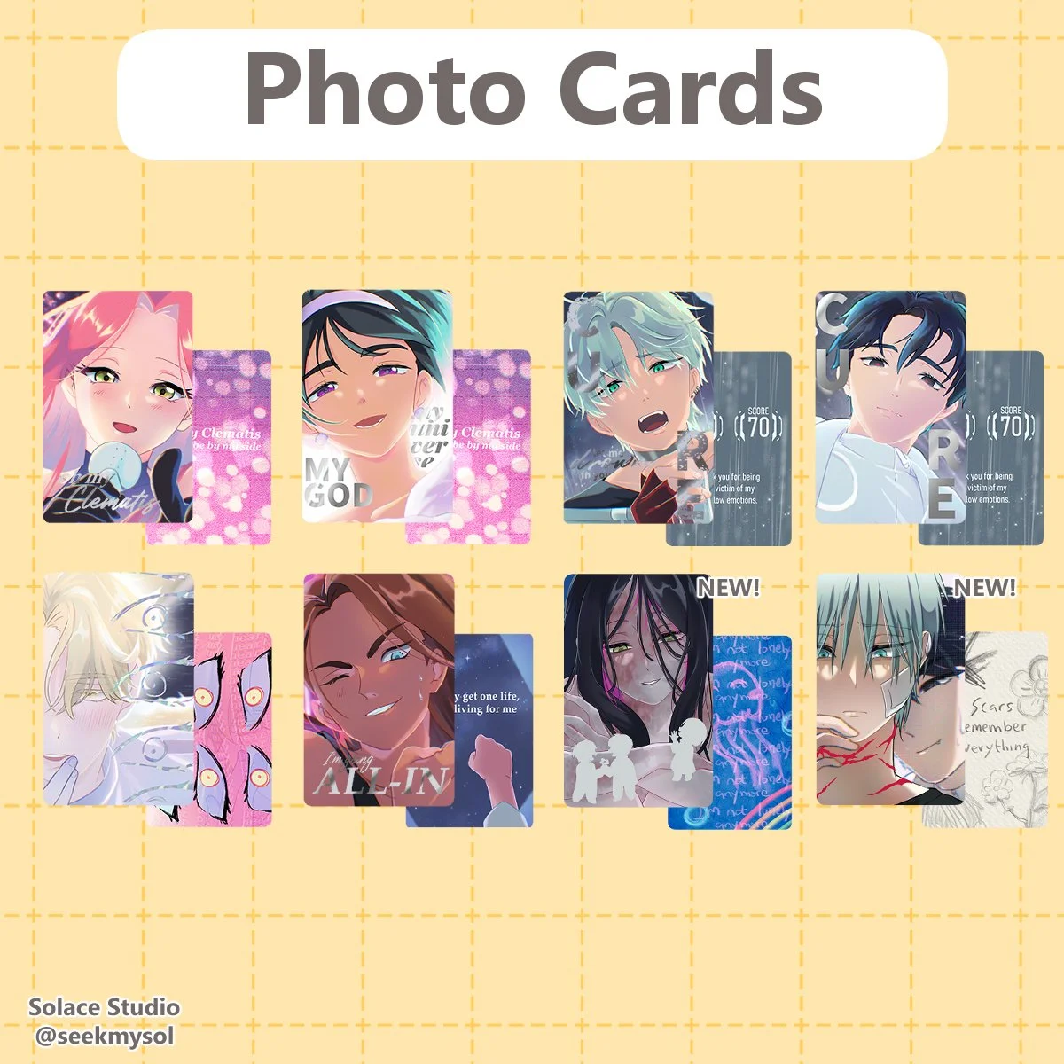 Alien Stage Songs Photo Cards