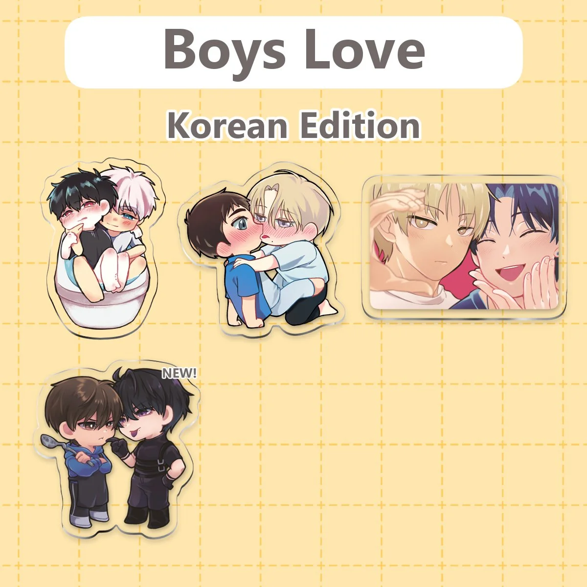 Boys Love Series KR Keychains