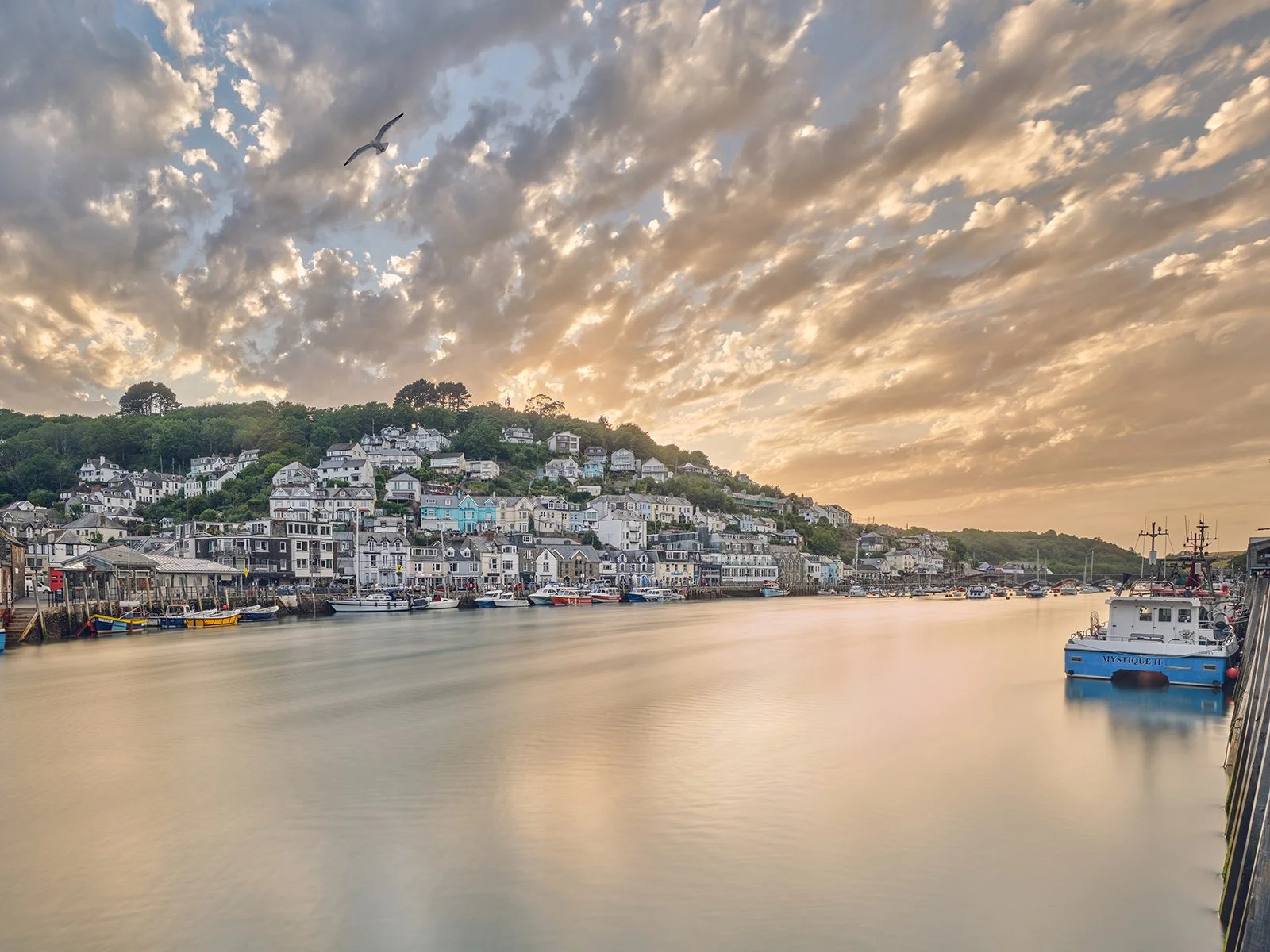 East Looe River at Sunset