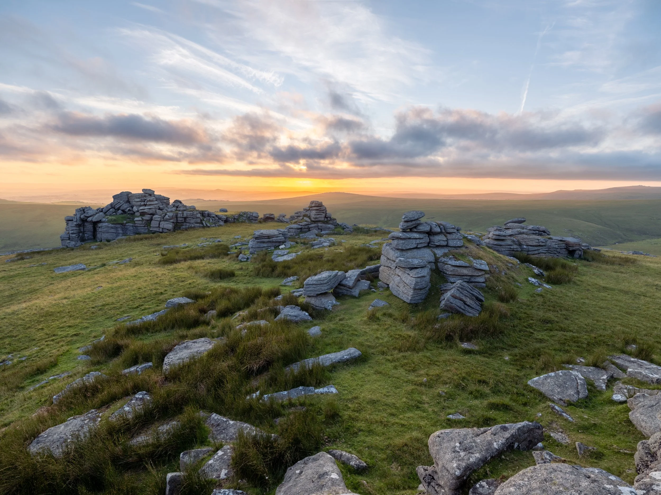 Great Mis Tor at Sunset