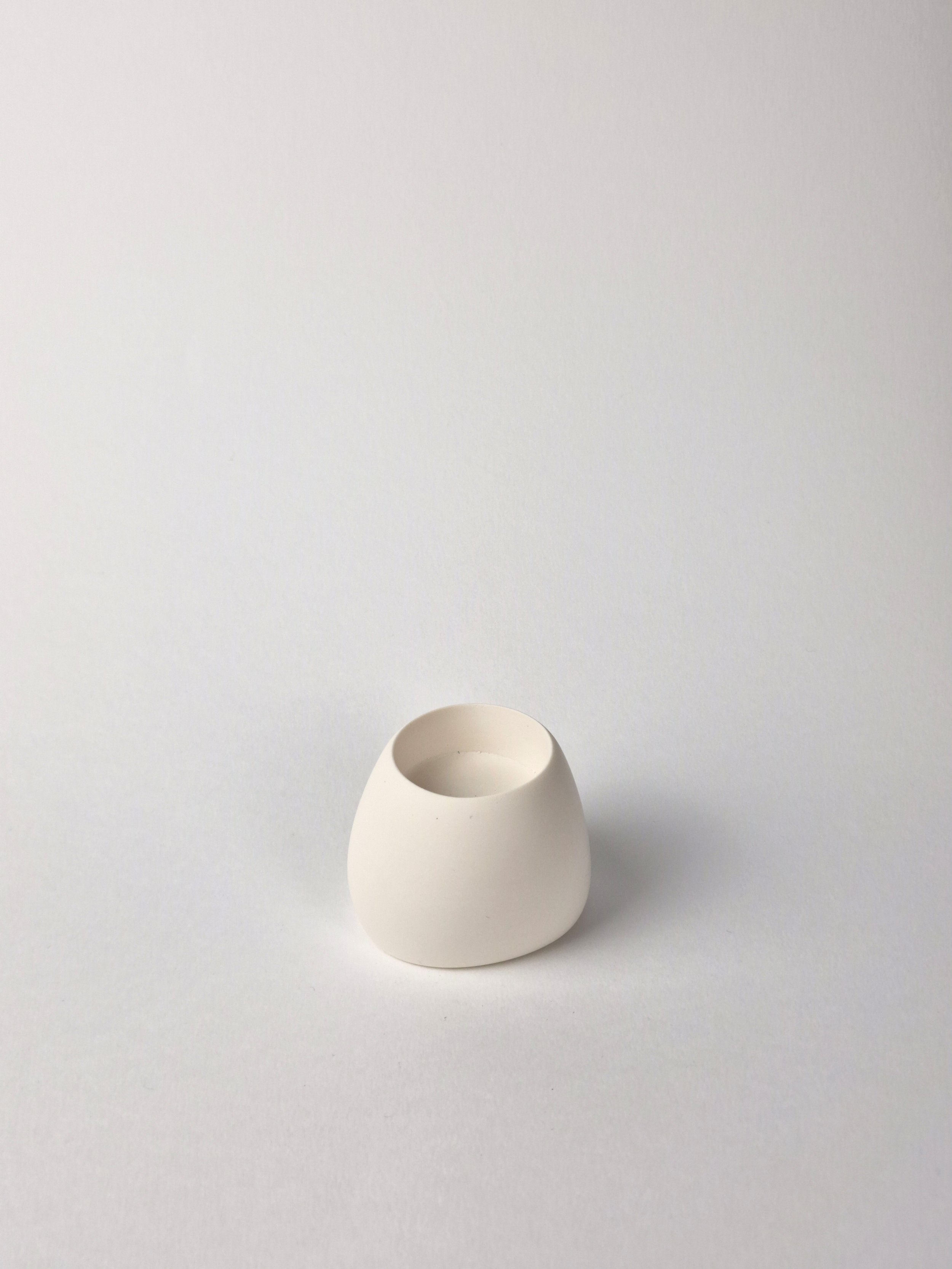 Tealight Holder, Cream Collection
