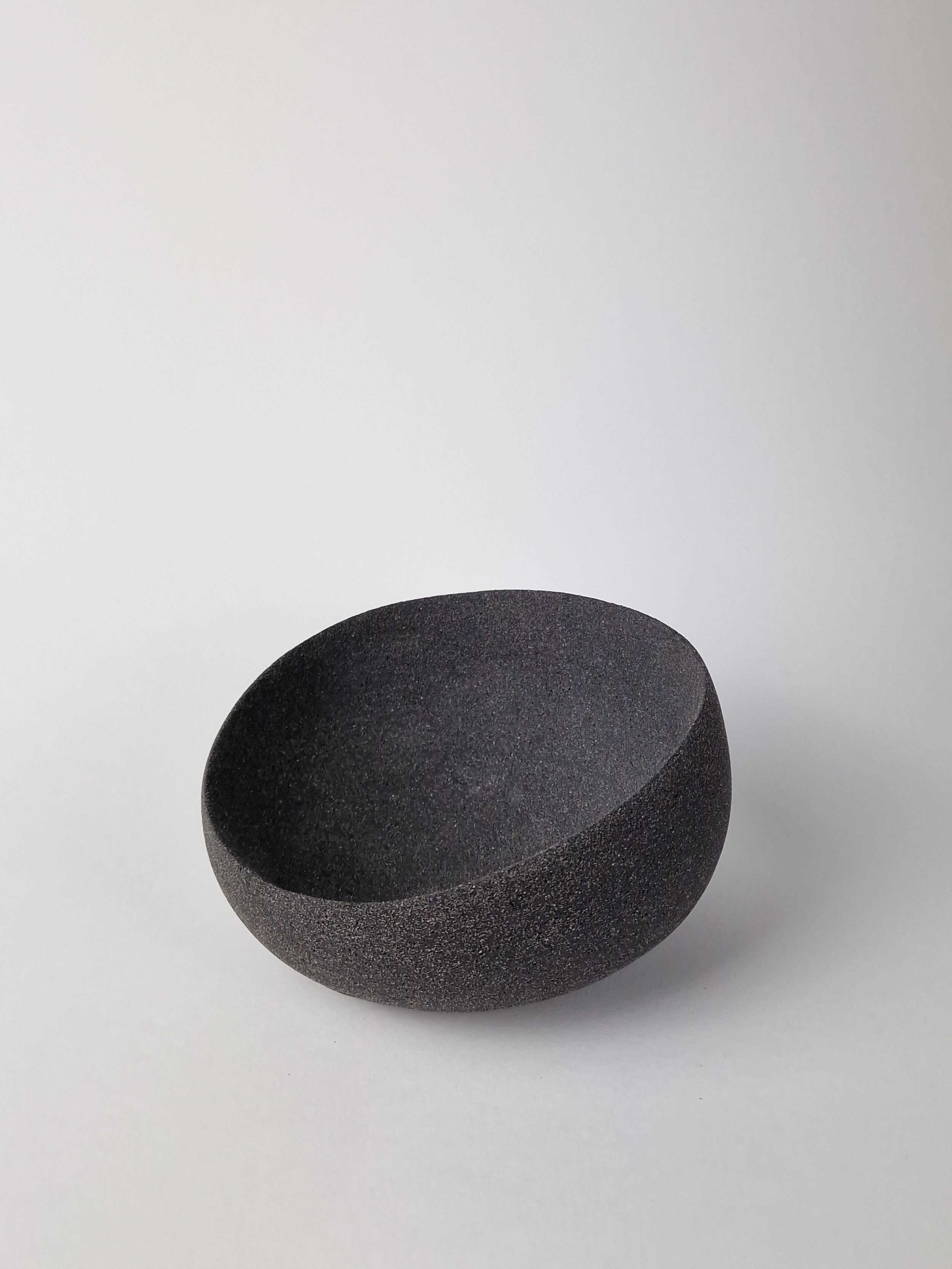 Wave Bowl, Charcoal Collection