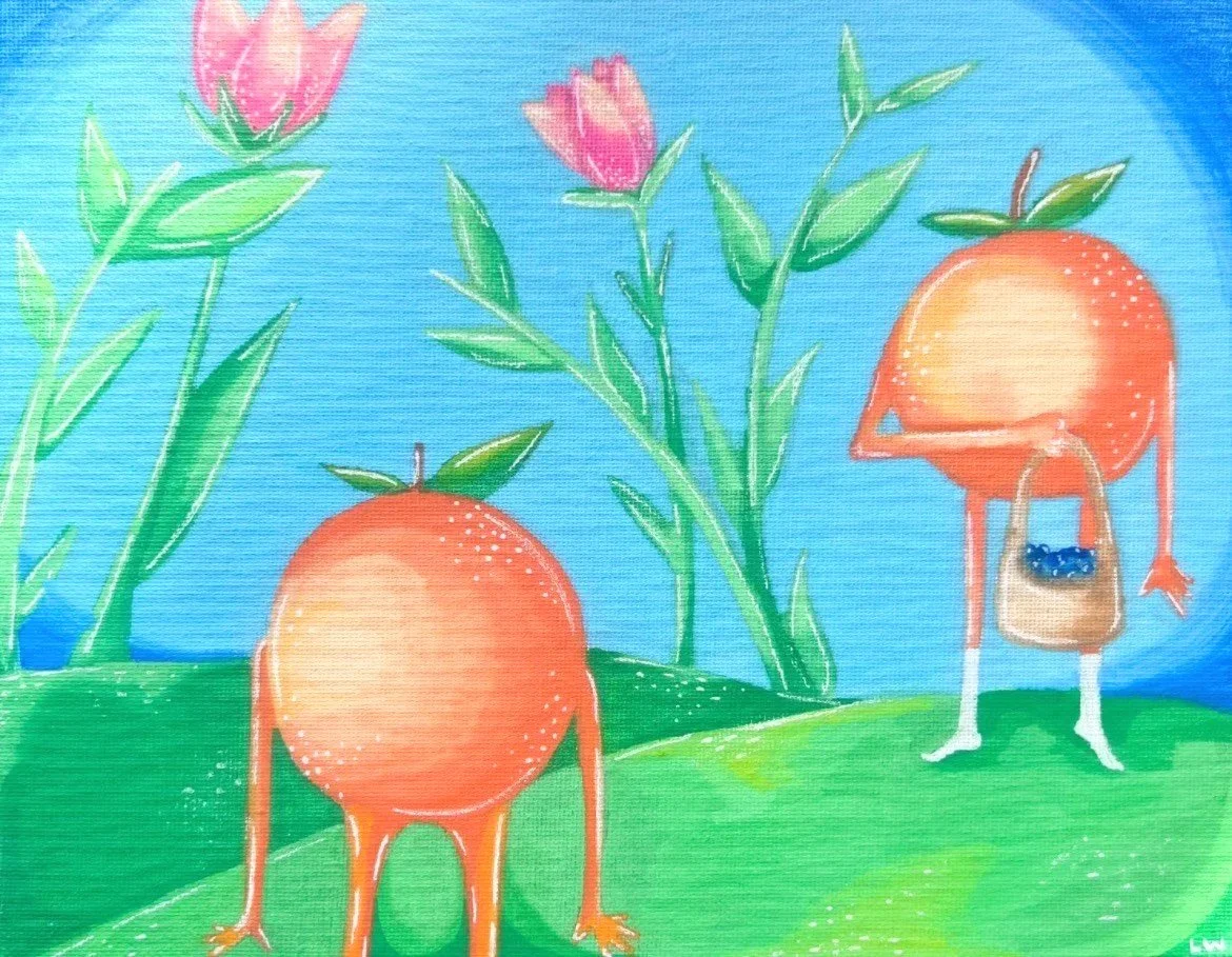 "How Appealing", 2022, Acrylic on canvas.  