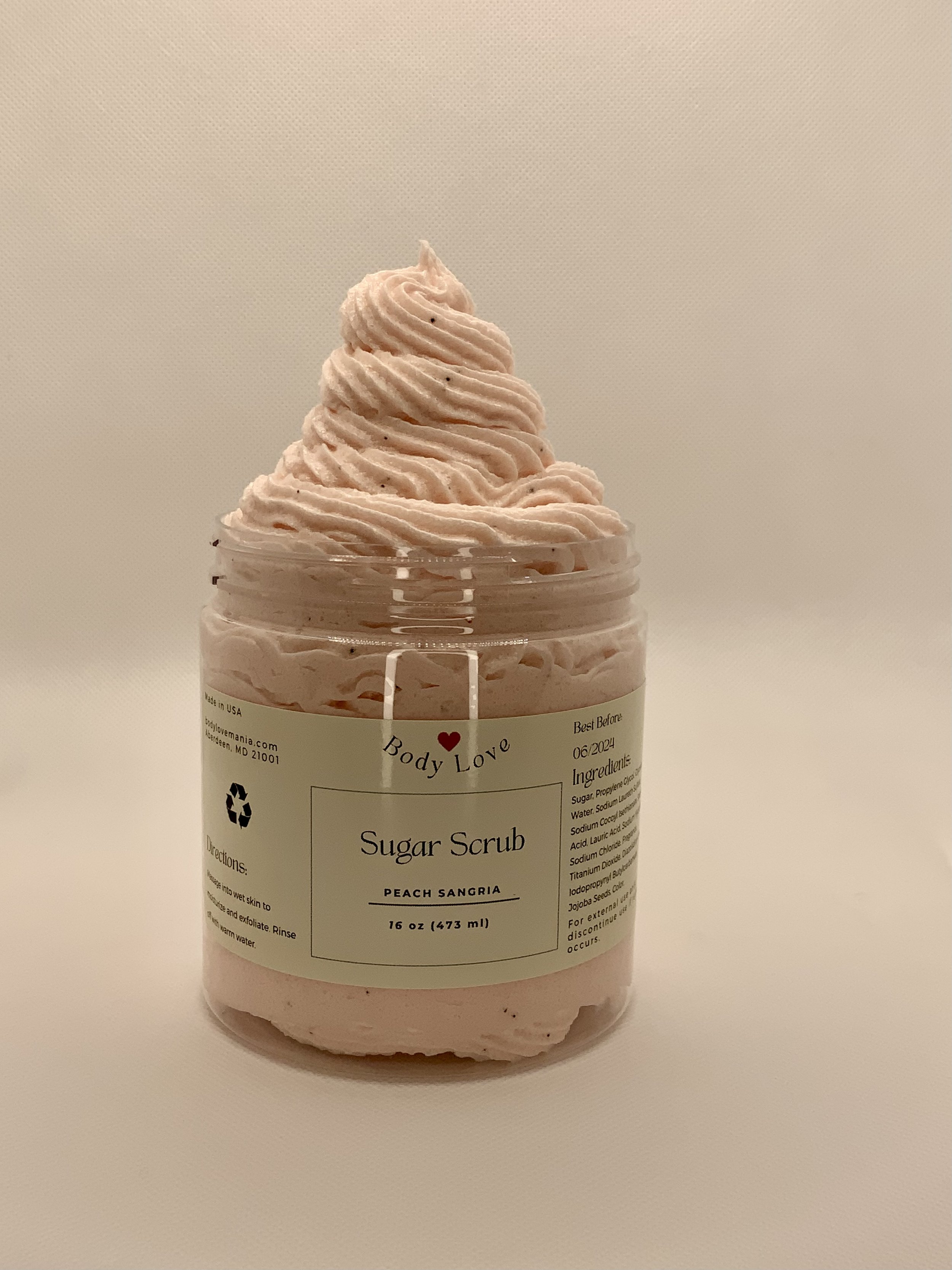Peach Sangria Sugar Scrub