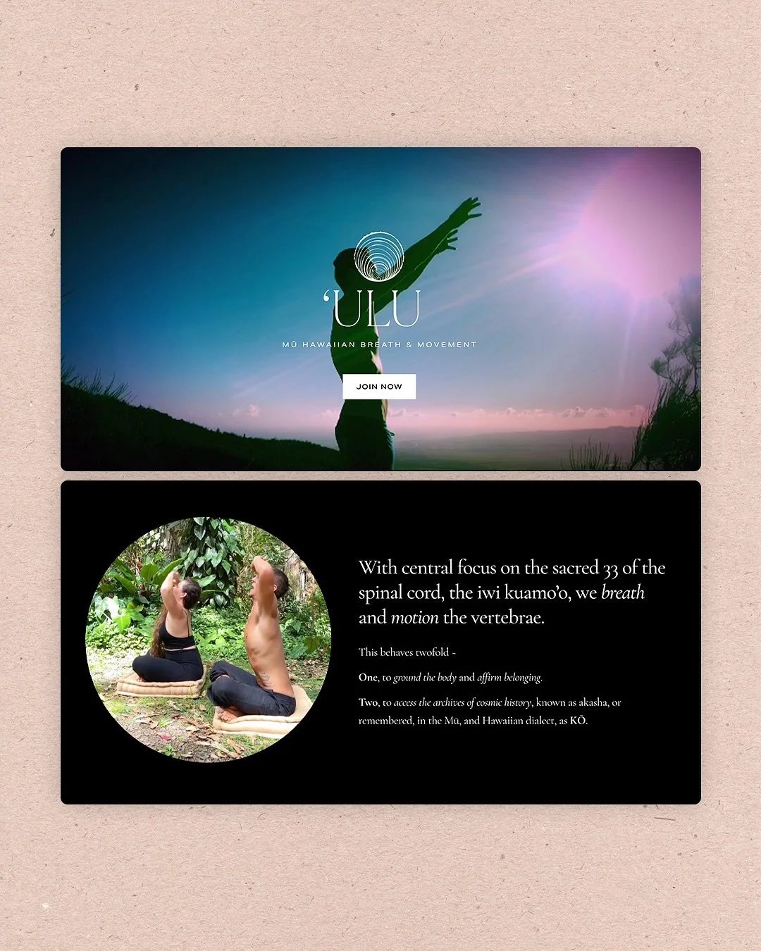 We are honored to introduce you to &lsquo;ULU, a free five-month odyssey guided by @pohala_hawaiian_botanicals &mdash; a deep exploration of Mū primordial breath and movement, awakening the wisdom carried within our bodies and spirits. 🌀

Website de