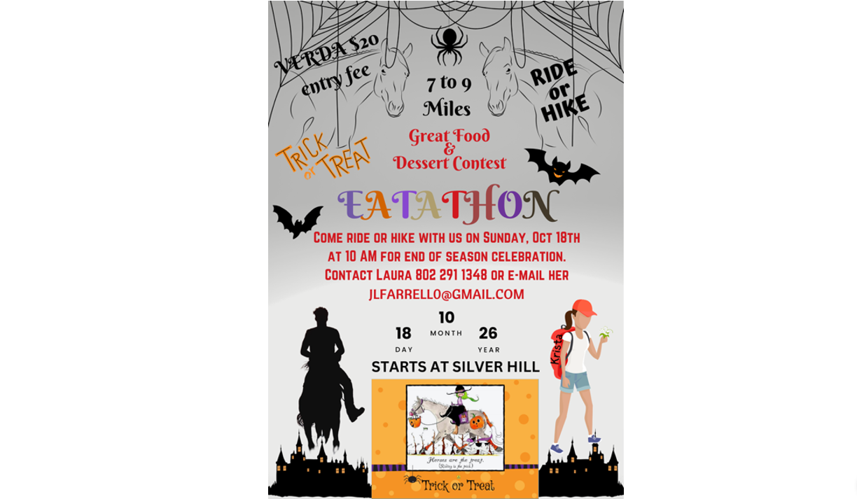 Eatathon Year End Celebration Ride and Hike 