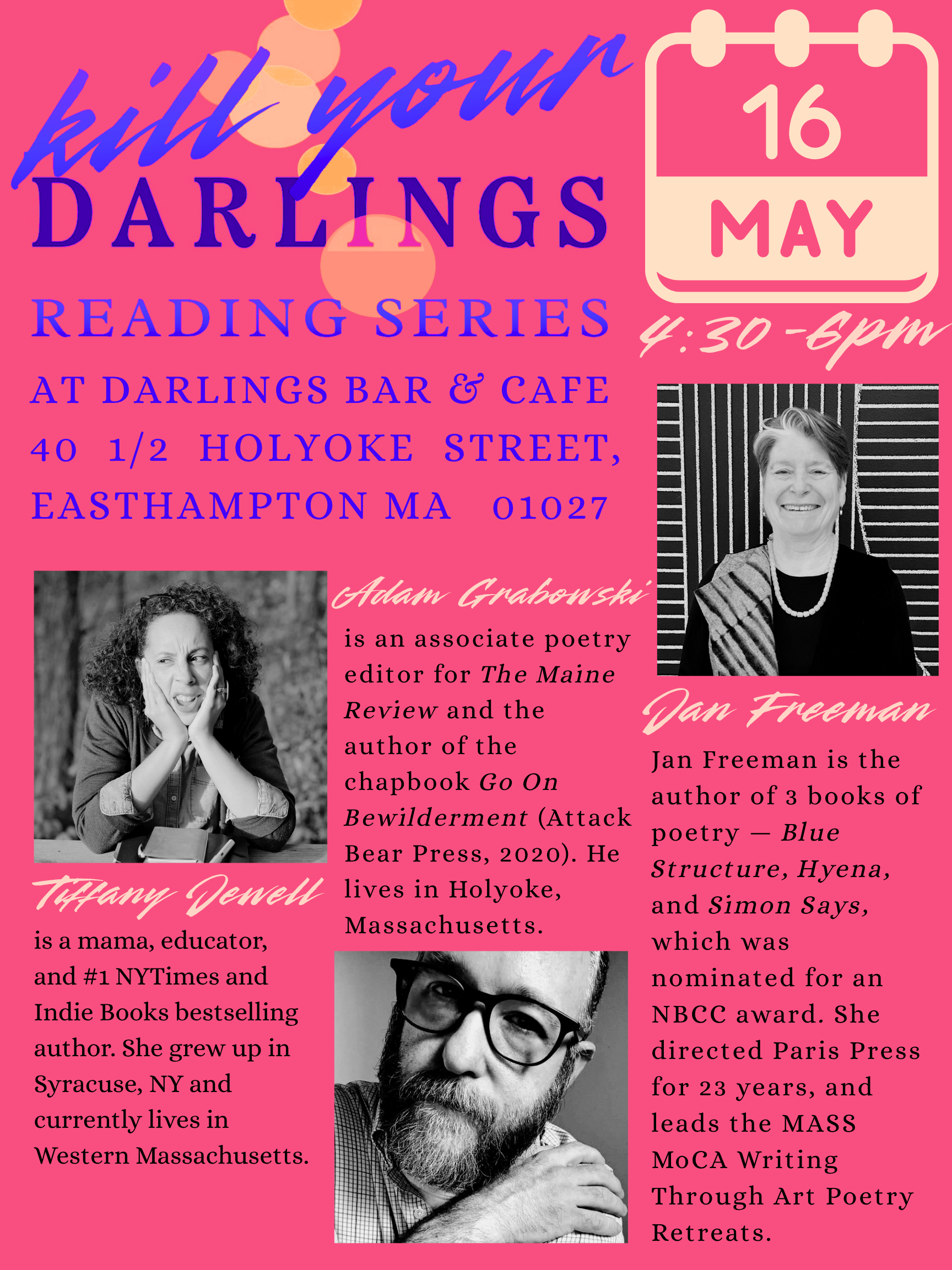 BB Upcoming Events 5/11 -17 +Summer!