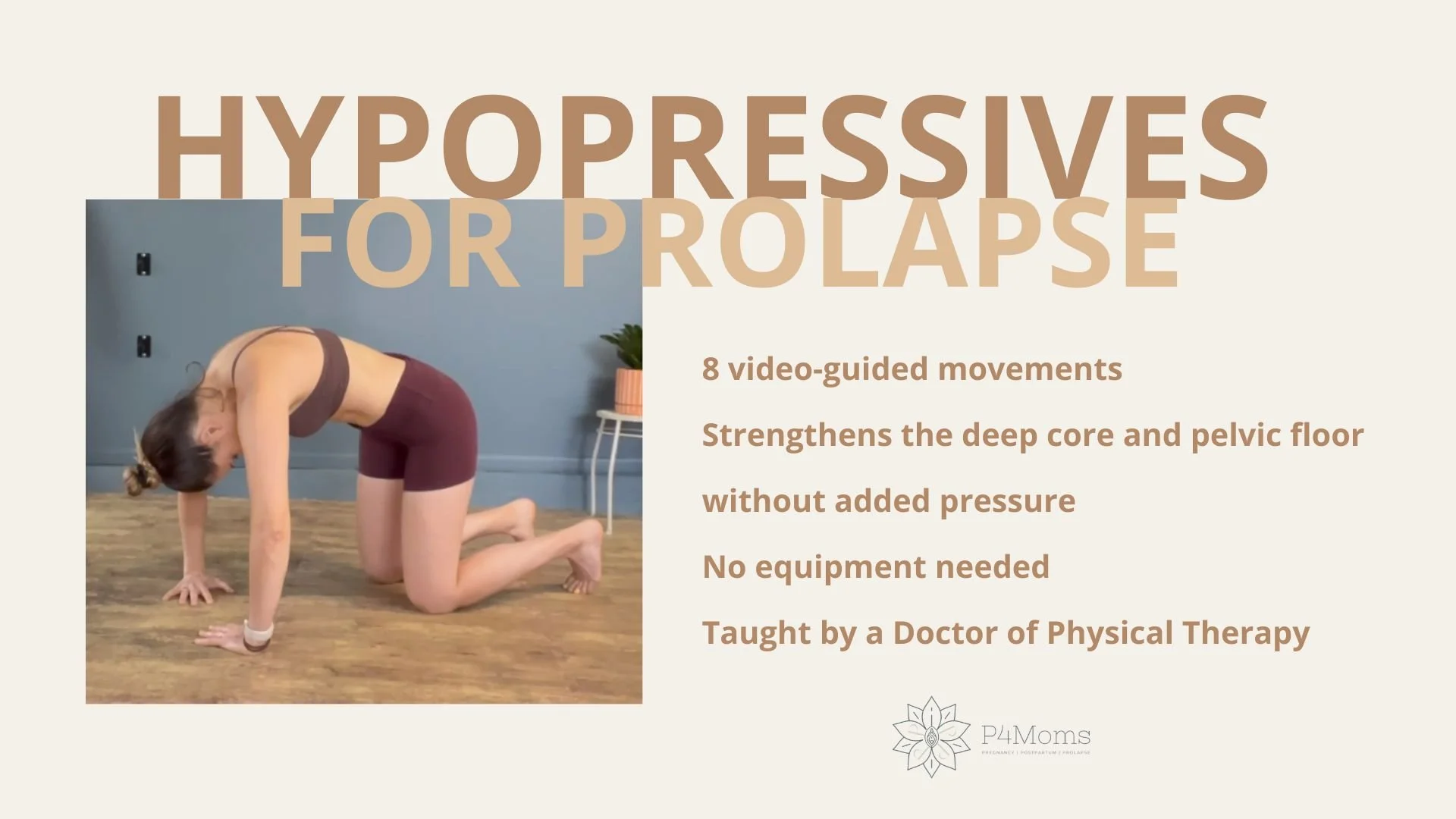 Breathwork to help with prolapse
