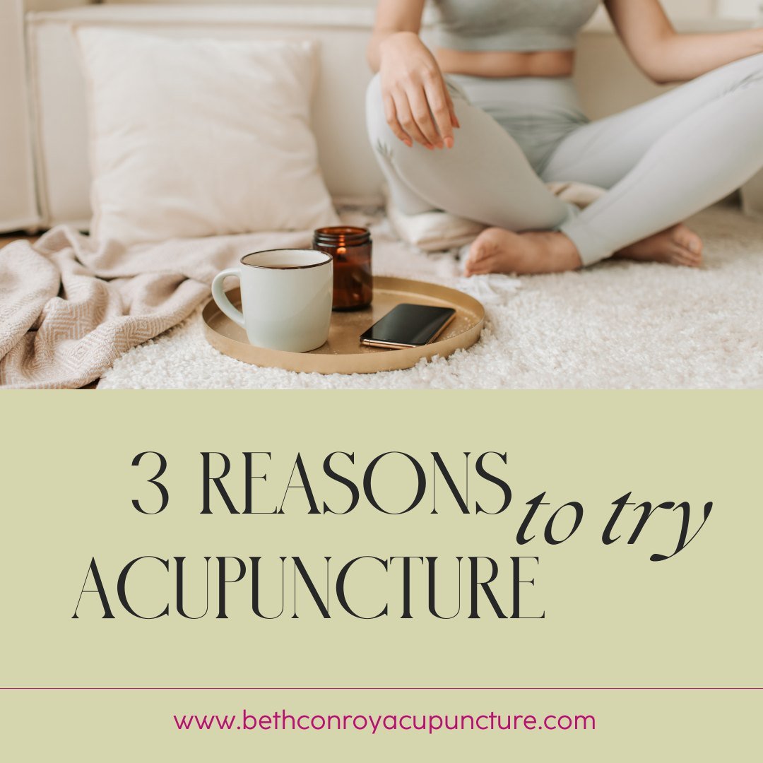 Curious about acupuncture but not quite sure if it's right for you? Here are three compelling reasons why you should give it a try:

1. Holistic Healing: Acupuncture takes a holistic approach to health, treating not just the symptoms but also address