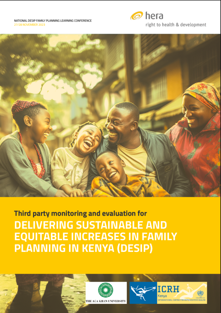 DESIP National  Family Planning  in Kenya Learning Conference - Nov 27 &amp; 28, 2023