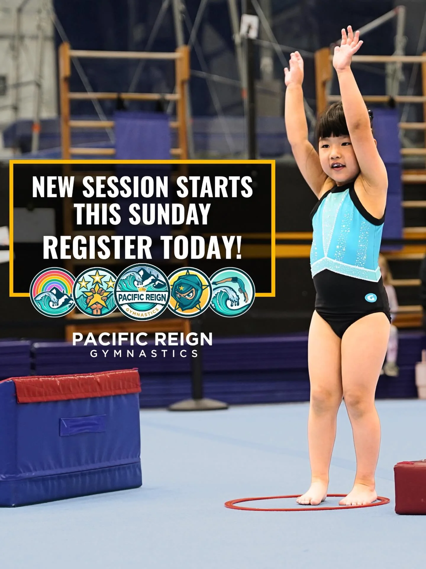 🍂 Fall into fun! A brand-new session of gymnastics kicks off tomorrow &mdash; the perfect time to start something new.

Whether it&rsquo;s Reignbow, Waves Preschool, Ninja &amp; Parkour, or Tumbling, we&rsquo;ve got classes for every age and energy 
