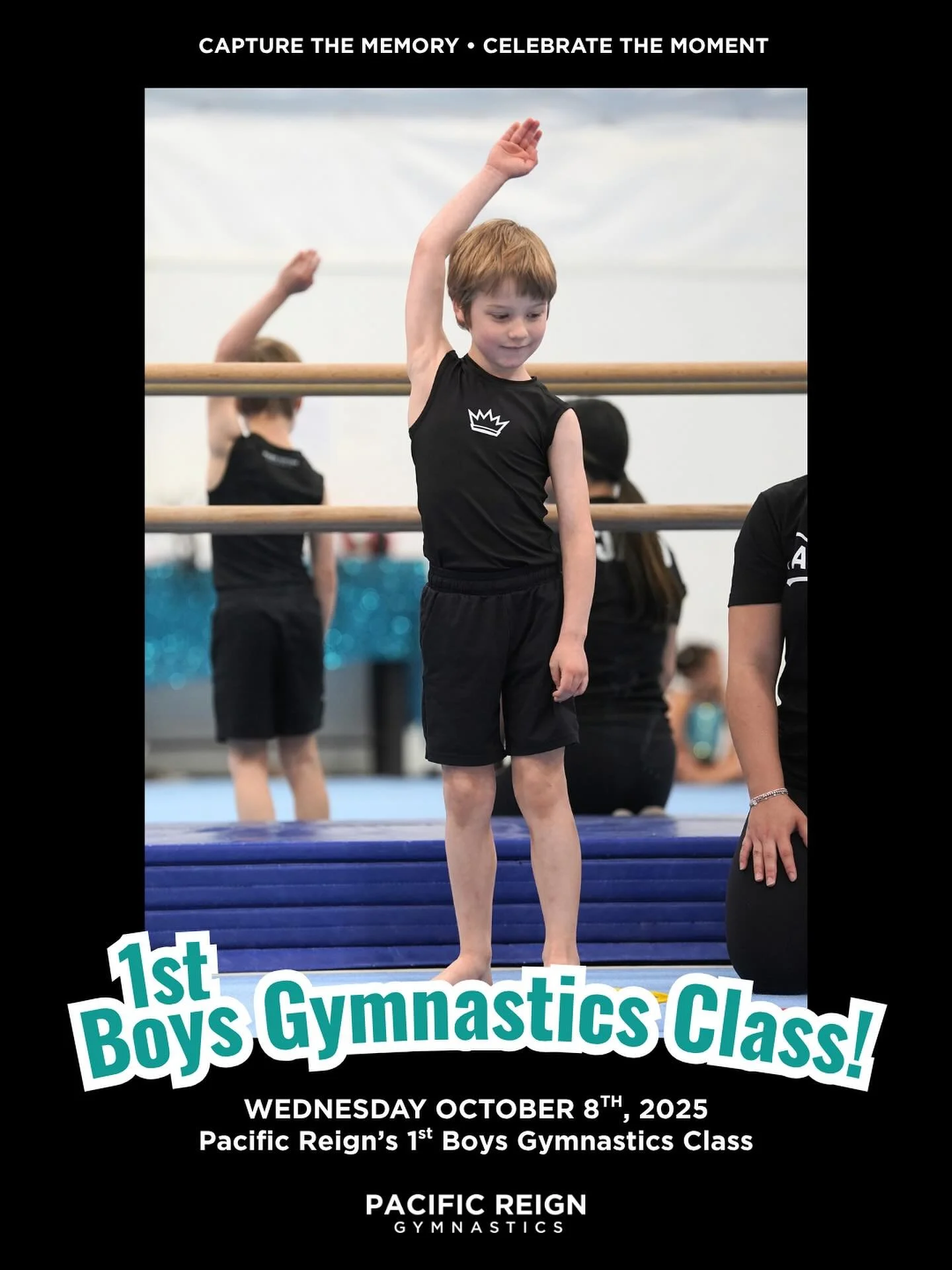 Making Pacific Reign History - our 1st Boys Gymnastics Class has begun!🅱️🤸

We have opened an introductory recreational boys gymnastics class on Wednesdays at 5:30pm! The class has two spots left, but we will aim to create more classes based on dem