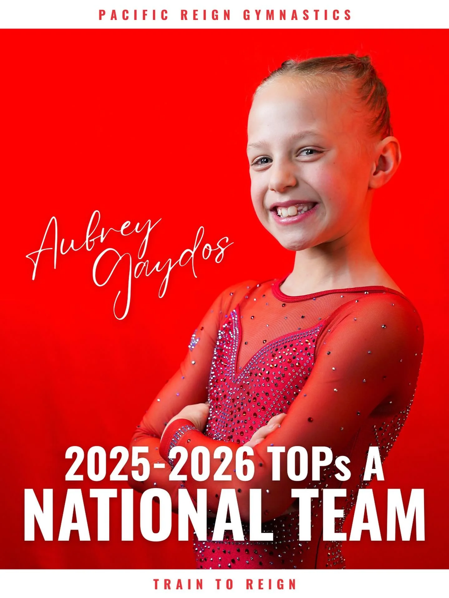 𝗧𝗢𝗣𝘀 𝗡𝗔𝗧𝗜𝗢𝗡𝗔𝗟 𝗧𝗘𝗔𝗠!🇺🇸

After an amazing showing at TOPs testing earlier this month, Aubrey Gaydos (@aubster_the_gymnast) has been selected for the TOPs A National Team for 2025-2026! Let&rsquo;s goooo Aubrey!!! We are so proud of yo
