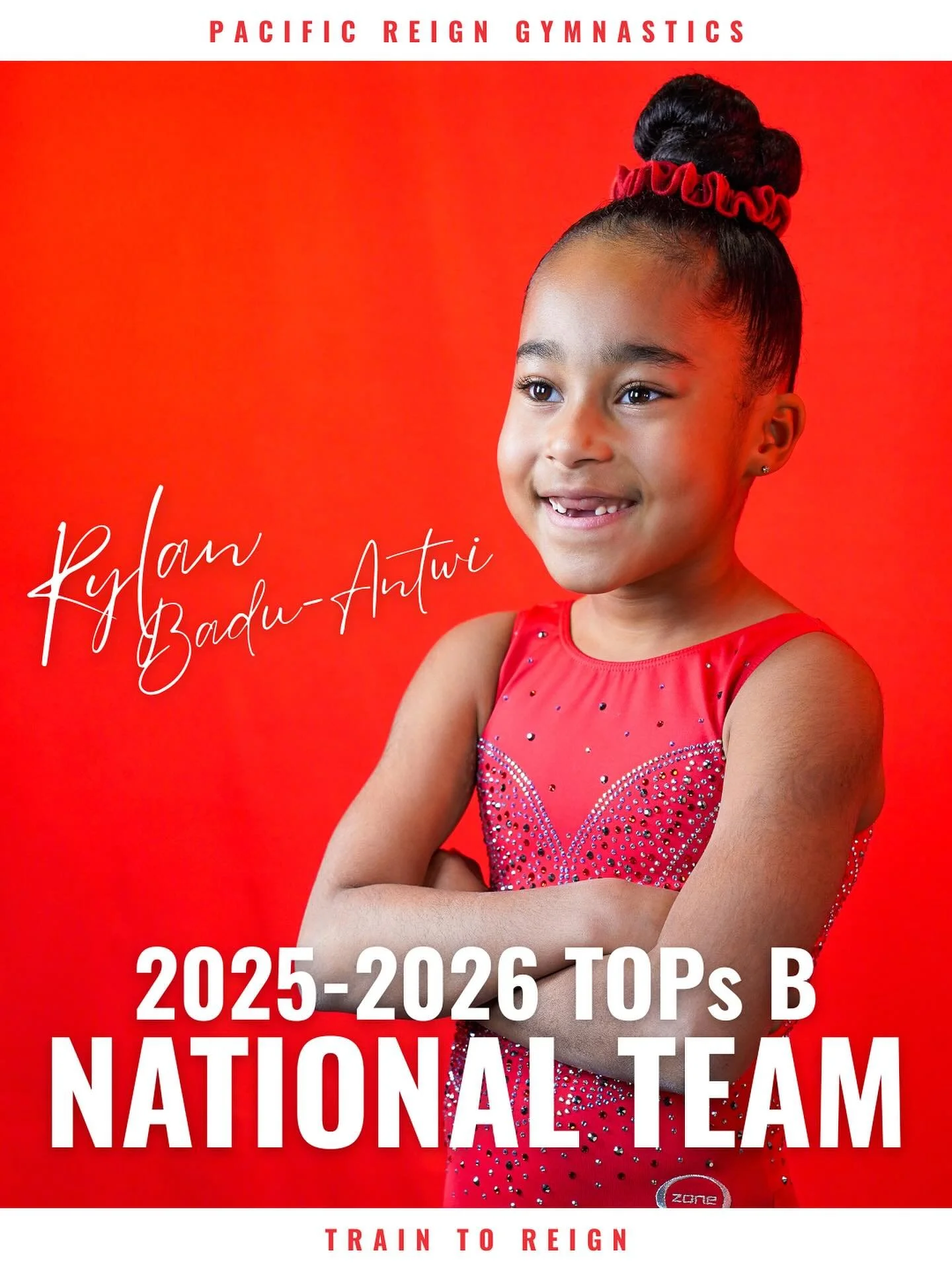 𝗧𝗢𝗣𝘀 𝗡𝗔𝗧𝗜𝗢𝗡𝗔𝗟 𝗧𝗘𝗔𝗠!🇺🇸

Following her performance at TOPs testing earlier this month, Rylan Badu-Antwi has been selected for the TOPs B National Team for 2025-2026! Congrats Rylan! We are so proud of your hard work and dedication to 