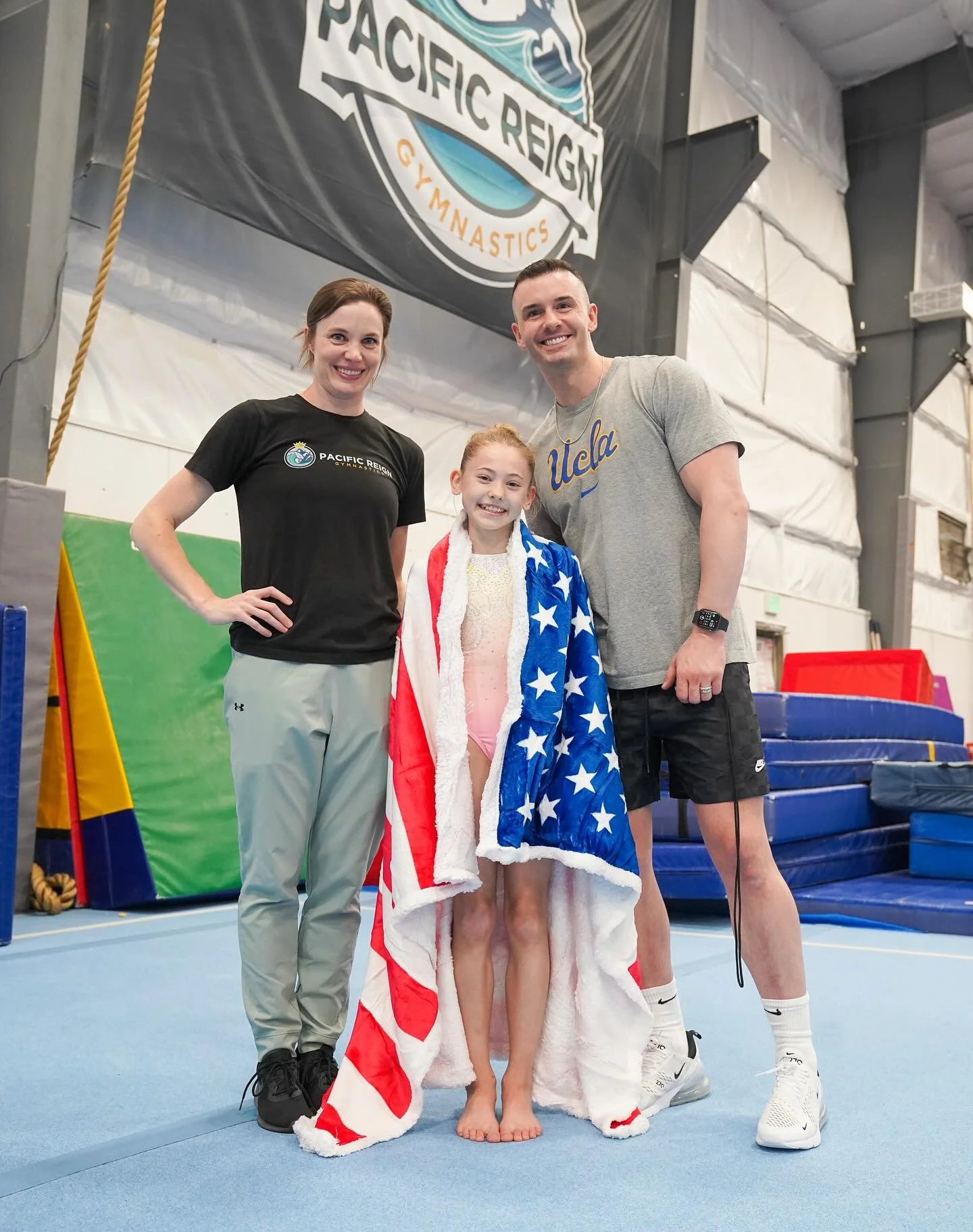 Audrey VanGrinsven (@audreyv2032) is off to her first international meet in Combs La Ville, France!🇫🇷 

We sent her off well with some gifts, encouragement and tons of support from her Pacific Reign family!✨

Go get &lsquo;em Aud! We are with you f