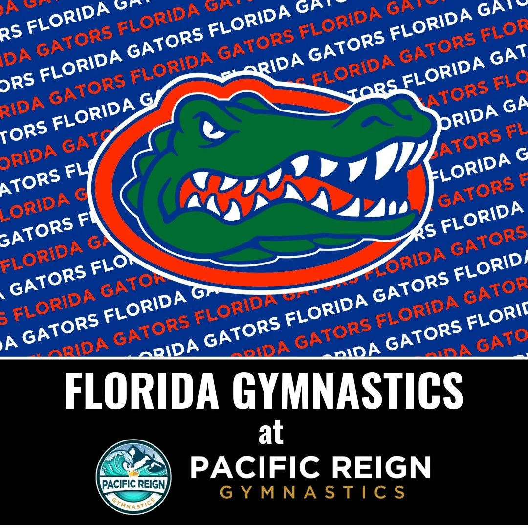 @gatorsgym is at Pacific Reign today to watch team practice! Thank you for flying to the other side of the country to join us today! 

#ncaarecruit #collegerecruiting #Train2Reign