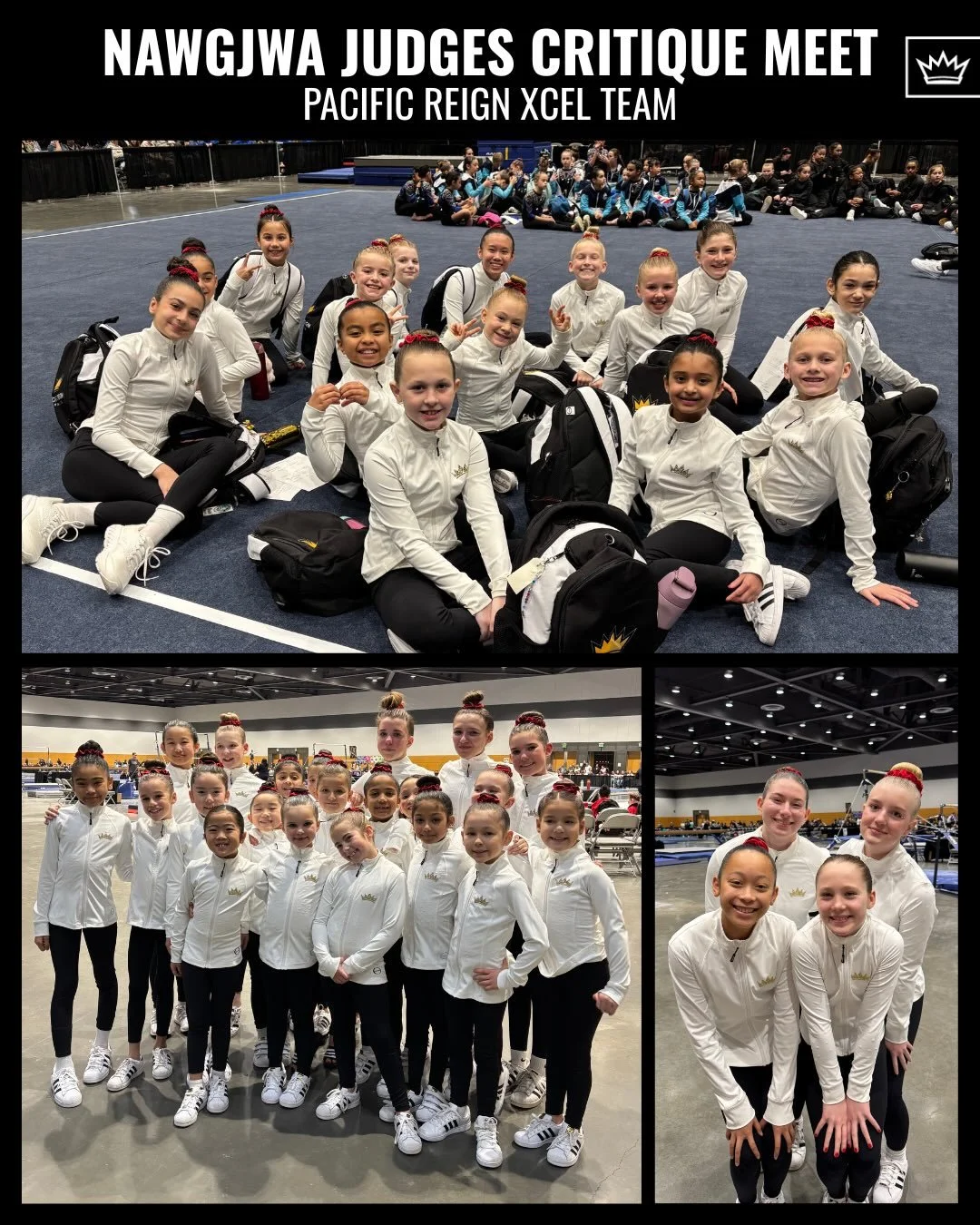 The first Xcel meet of the season is in the books and the Pacific Reign Xcel Team repped the Reign with pride!✨

Smiles, certificates, and sparkles - we are so excited for the season ahead with this passionate and motivated group of athletes! #Train2
