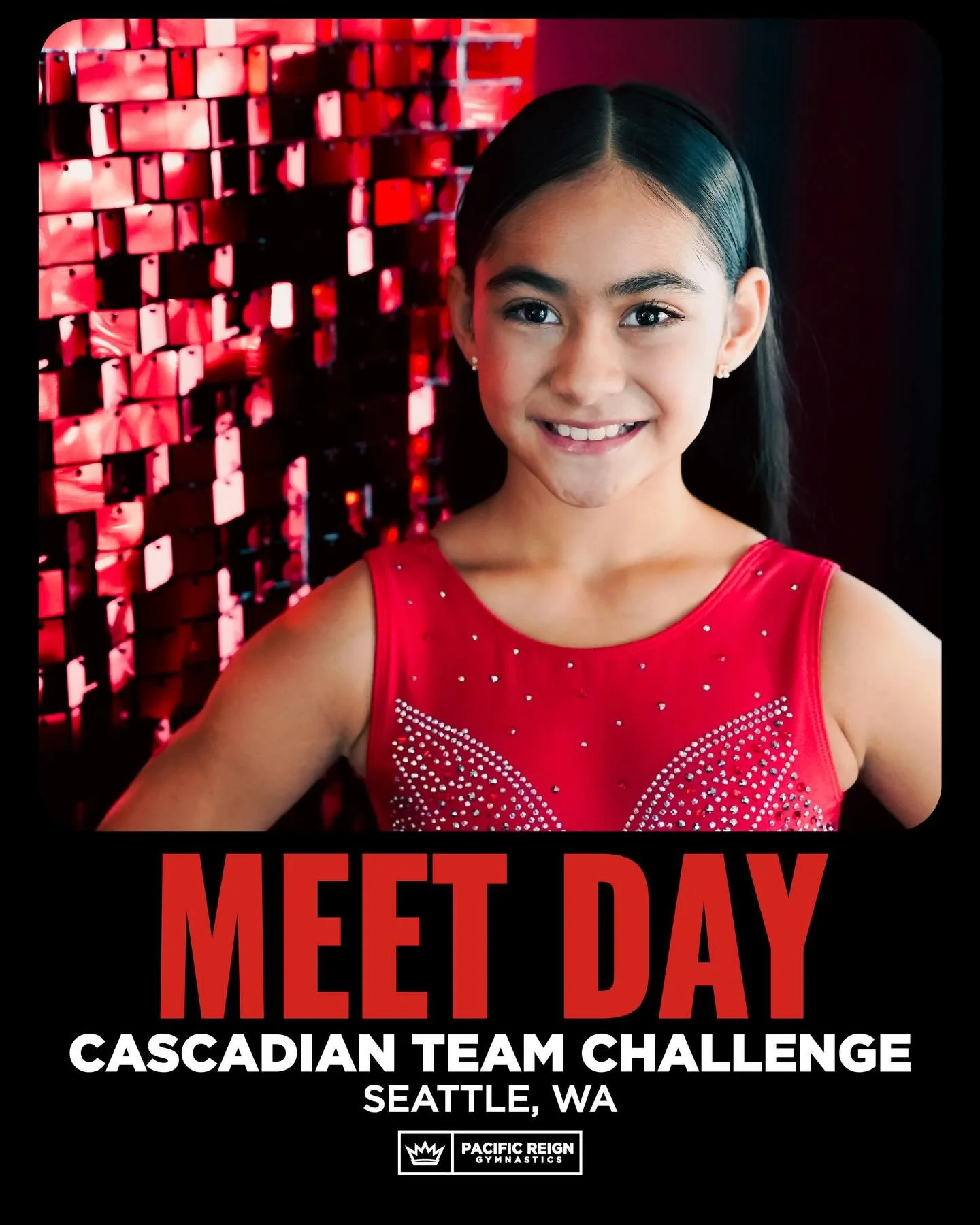 Back home for the weekend and the whole squad is competing at one of our favorite meets of the year - Cascadian Team Challenge!✨

#Train2Reign👑