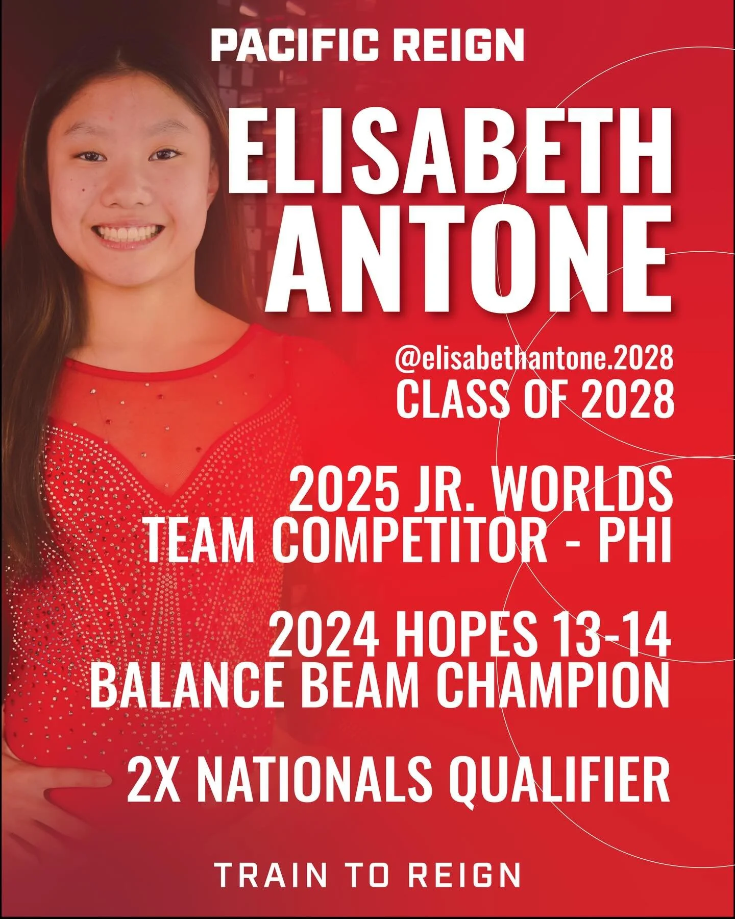 Jr. Worlds. Hopes. And now THIS.👊✨

@elisabethantone.2028 is heading BACK to the 2026 Women&rsquo;s Development Program National Championships!

2025 Jr. Worlds Team Competitor - PHI
2024 Hopes Balance Beam Champion
2X Nationals Qualifier

&hellip;E