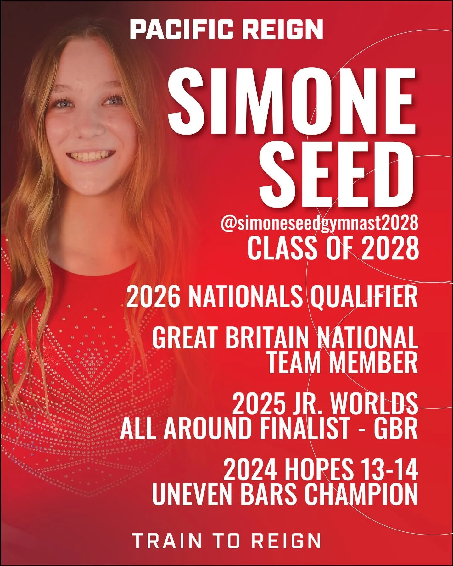 International. National. And now headed back to NATIONALS. 🌍✨

@simoneseedgymnast2028 is heading to the 2026 Women&rsquo;s Development Program National Championships!

Great Britain National Team Member
2025 Jr. Worlds All Around Finalist
2024 Hopes