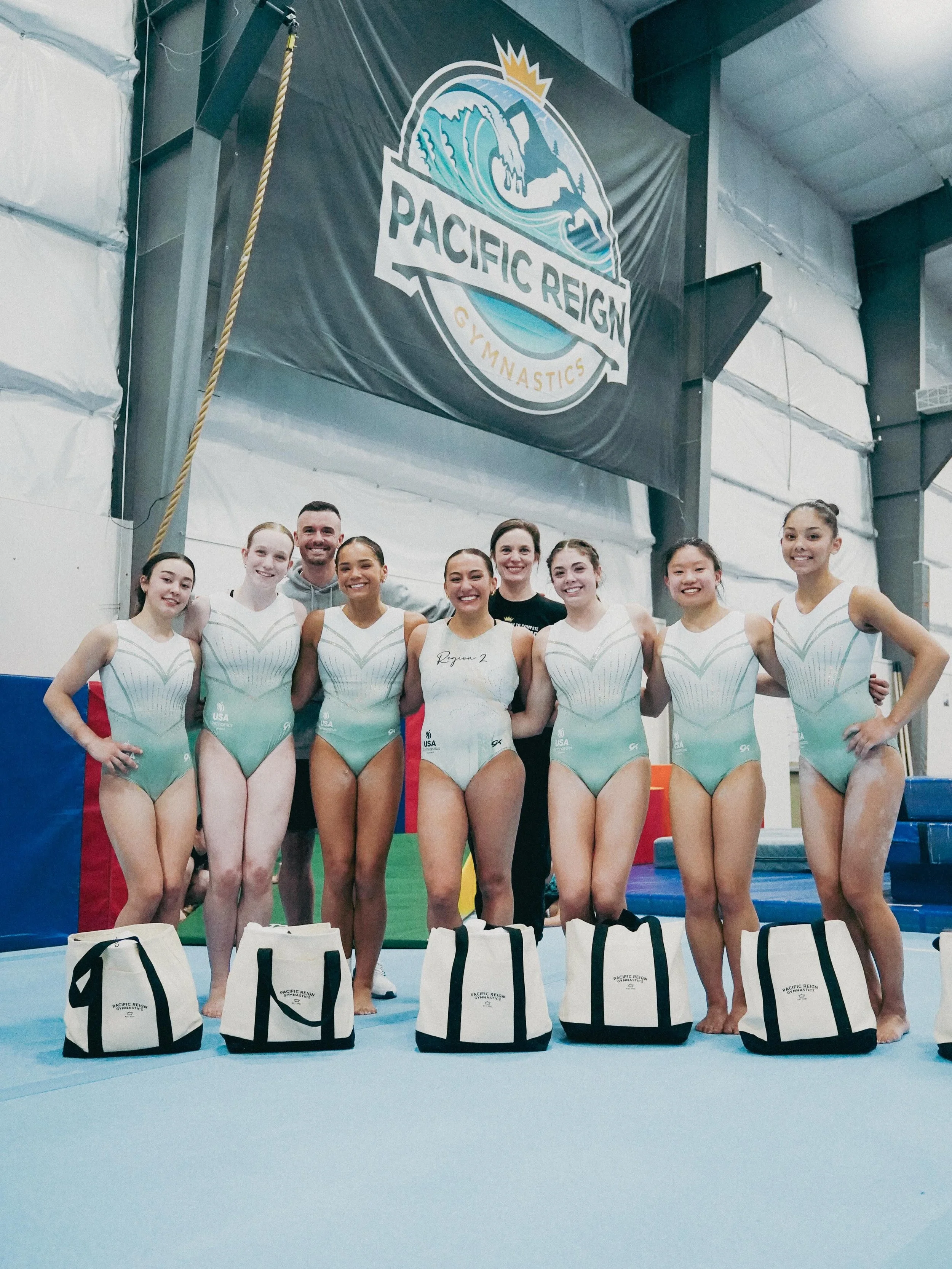 Send-off celebration for our 7 athletes heading to compete at the 2026 Development Program National Championships this weekend in Oklahoma City! Can&rsquo;t wait to see the memories they all make together!📷✨

#Train2Reign👑