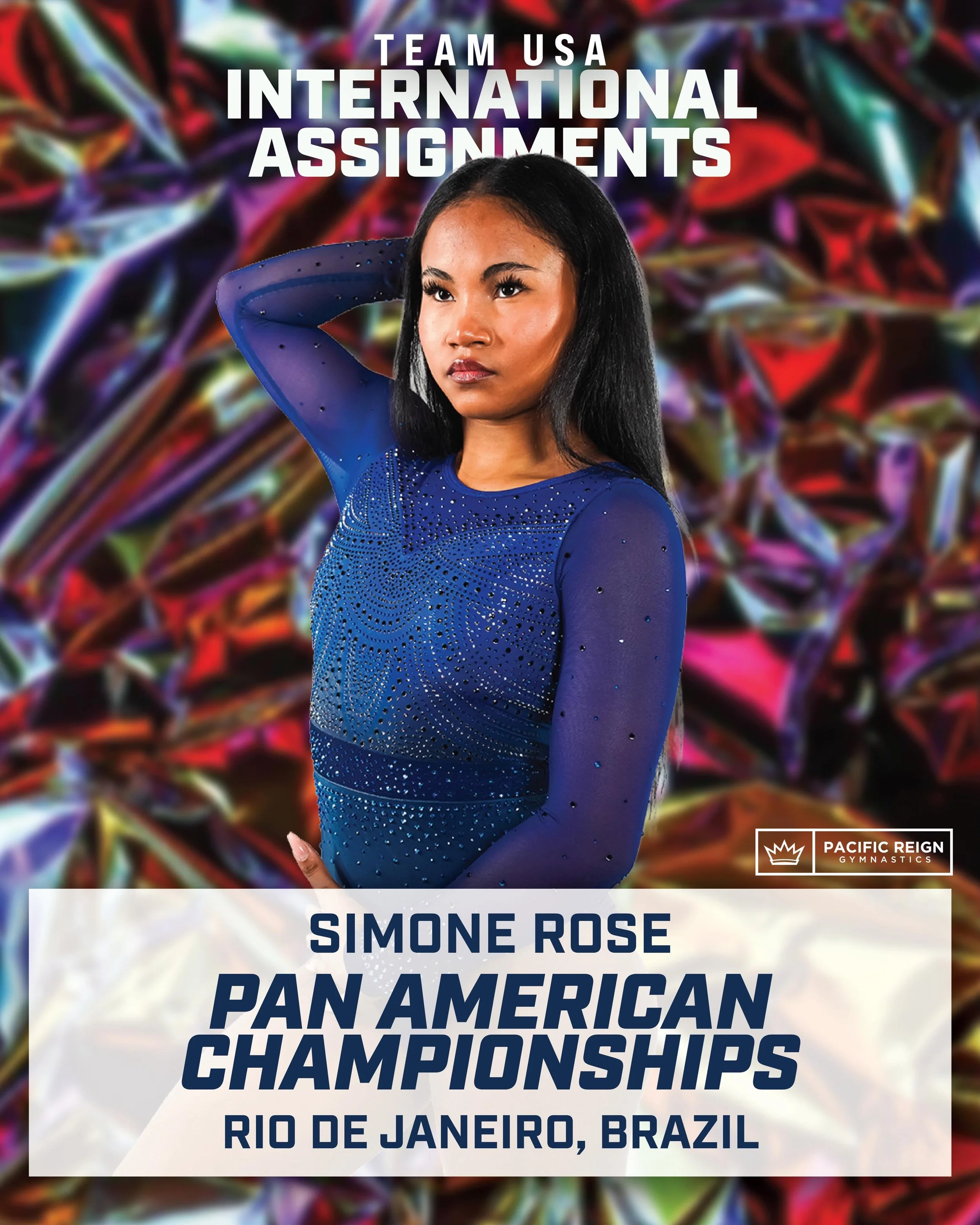 🇺🇸 ➡️ 🇧🇷 Simone Rose has been named to compete for Team USA at the Pan American Championships in Rio de Janeiro, Brazil next month! 

Congrats Simone! We are so proud of you! #Train2Reign👑
🤸&zwj;♀️ @simonerosegymnast_