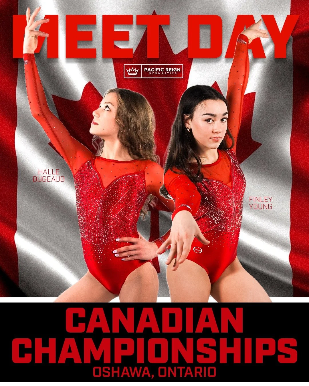 Canadian Championships start today!🇨🇦

Finley and Halle will be competing this week at the Canadian National Championships for Artistic Gymnastics in Oshawa, Ontario! Halle will be in the Novice division and Finley will compete in the Senior divisi