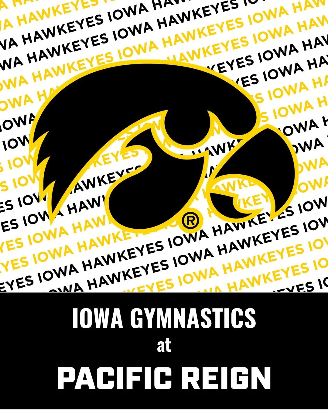 We are excited to have a coach from the Iowa Hawkeyes in the gym today for team practice! Thank you for coming today @iowagymnastics! #Train2Reign👑 #ncaarecruit #collegerecruiting